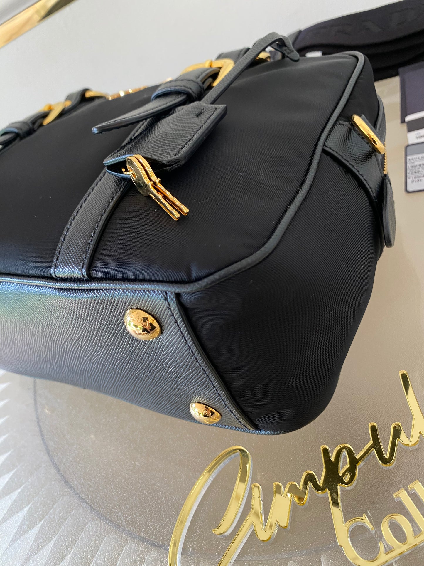 Prada Bauletto Nylon Bag