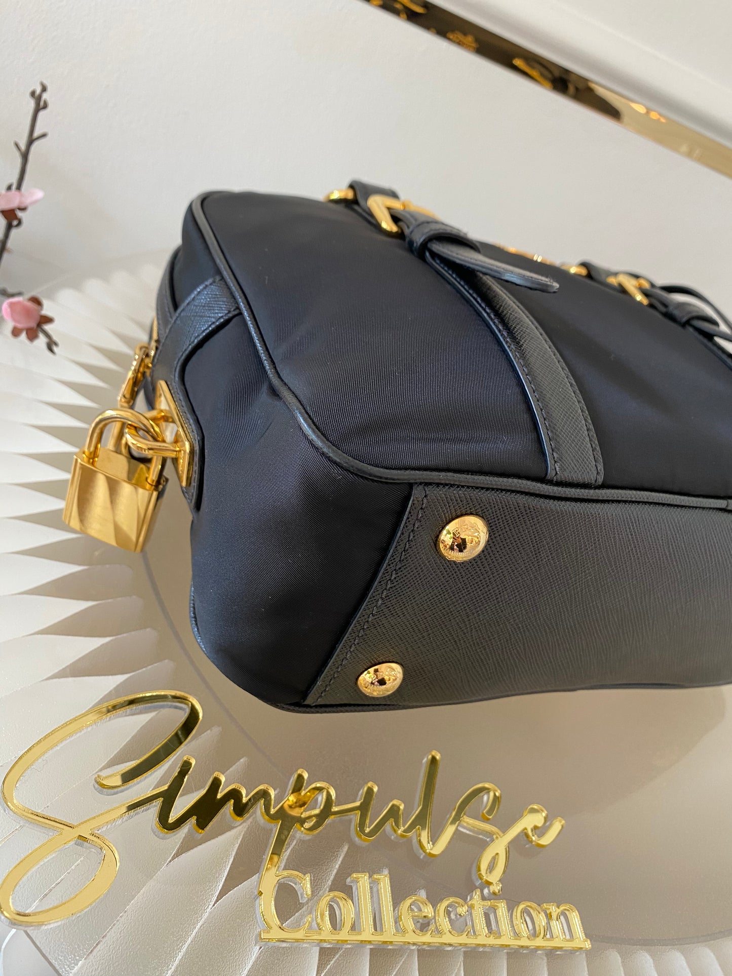 Prada Bauletto Nylon Bag