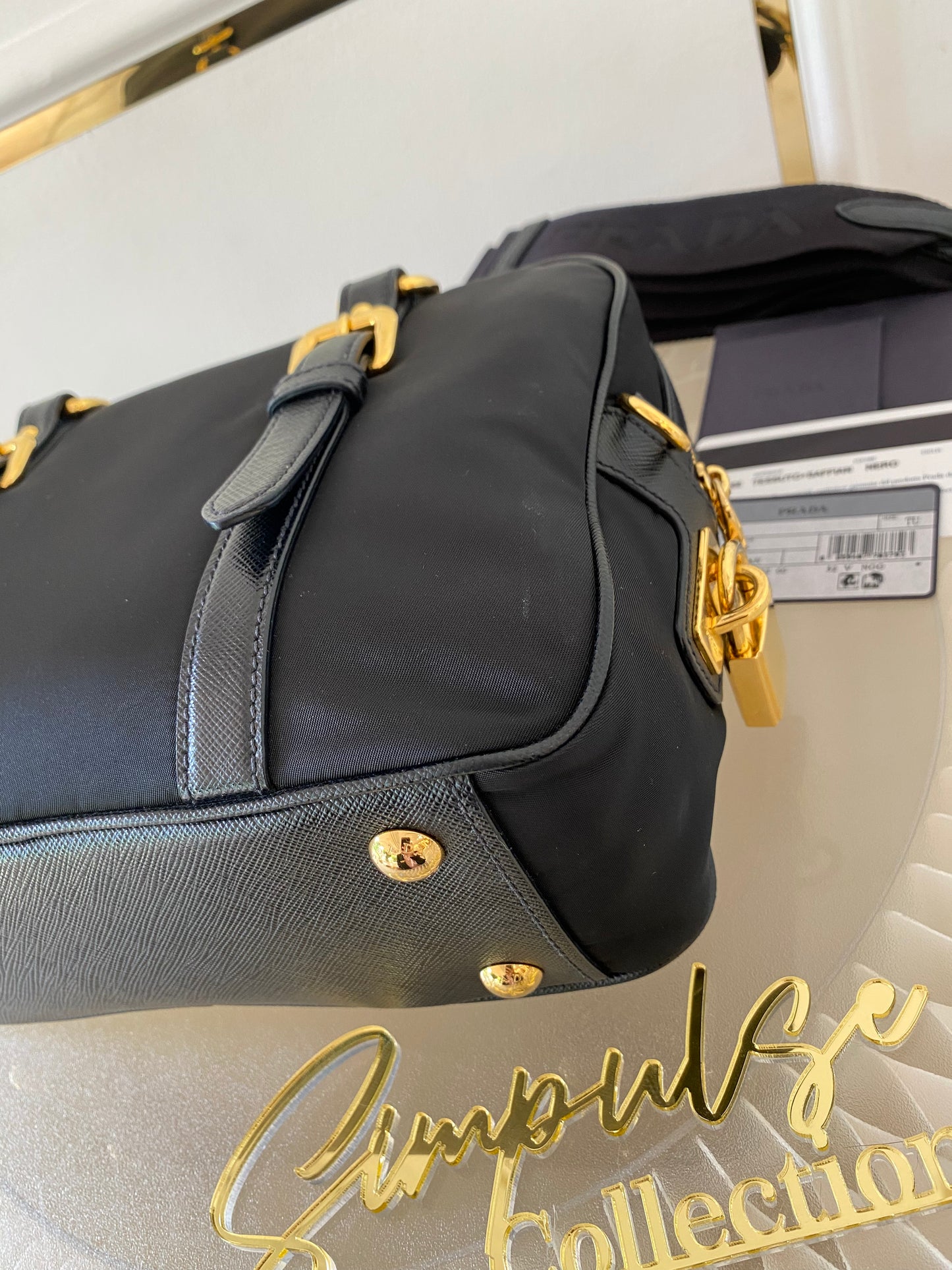 Prada Bauletto Nylon Bag