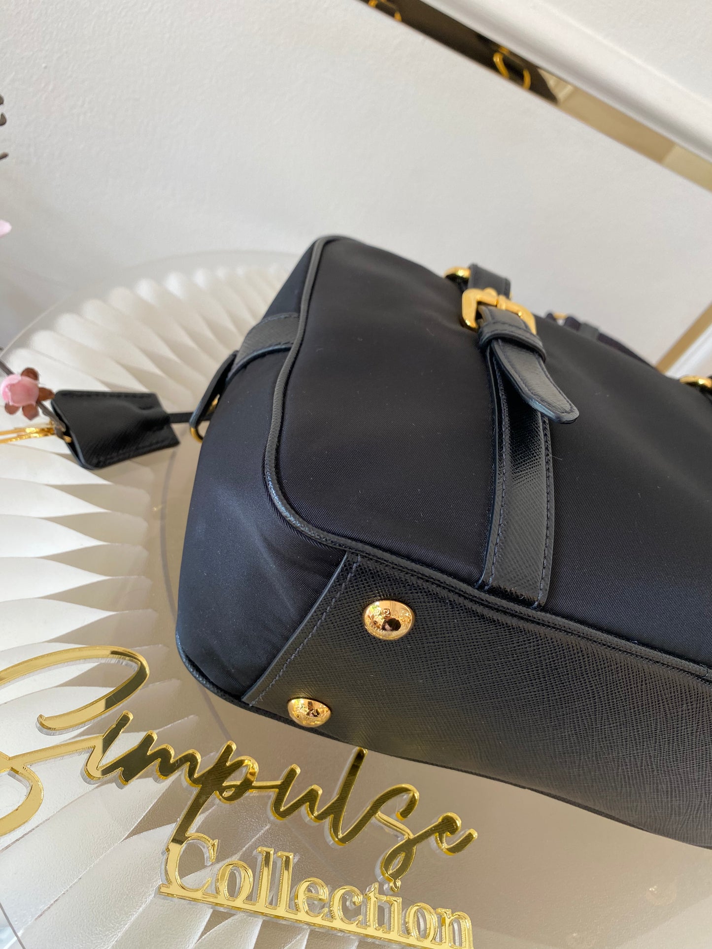 Prada Bauletto Nylon Bag