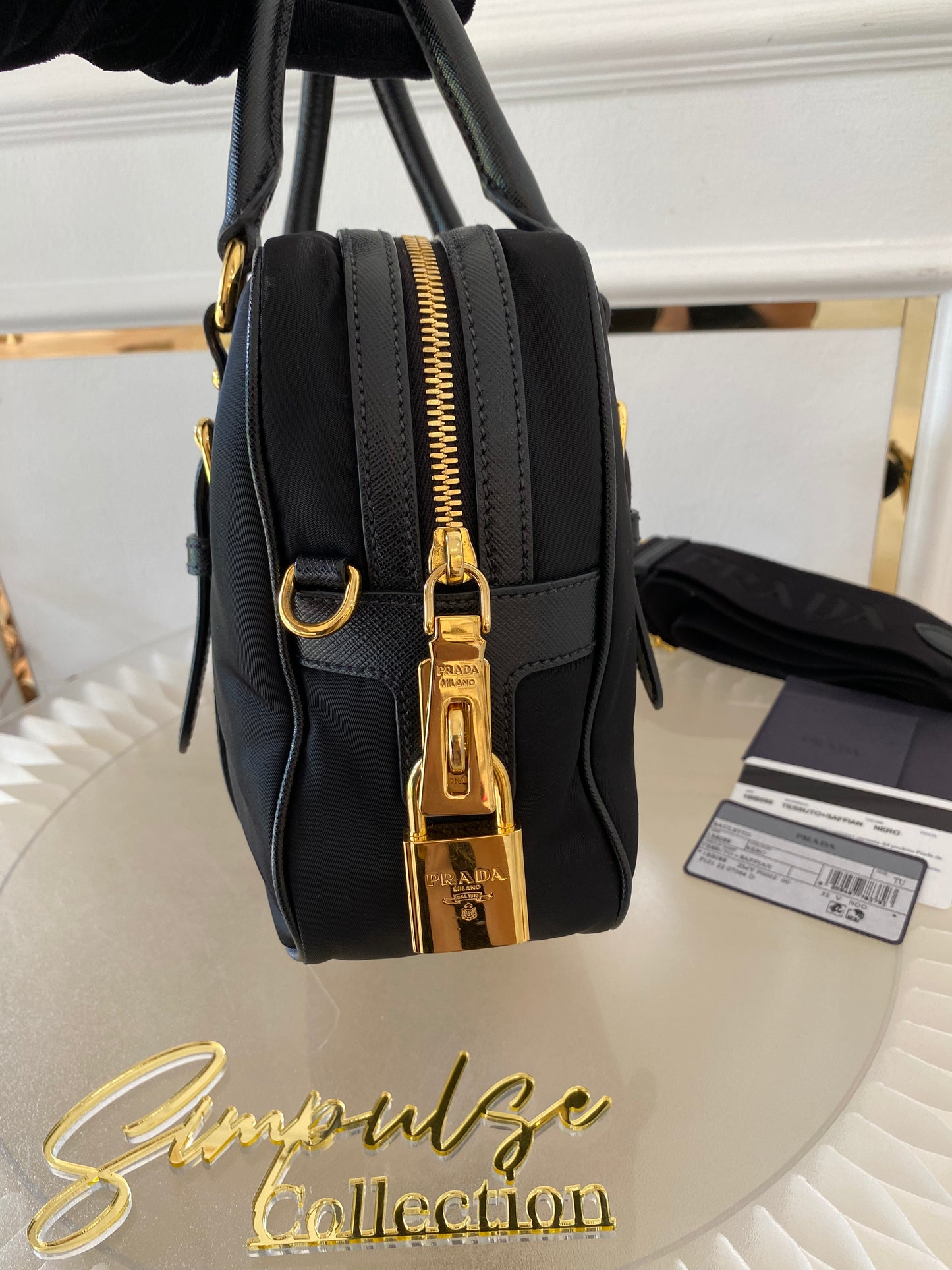 Prada Bauletto Nylon Bag