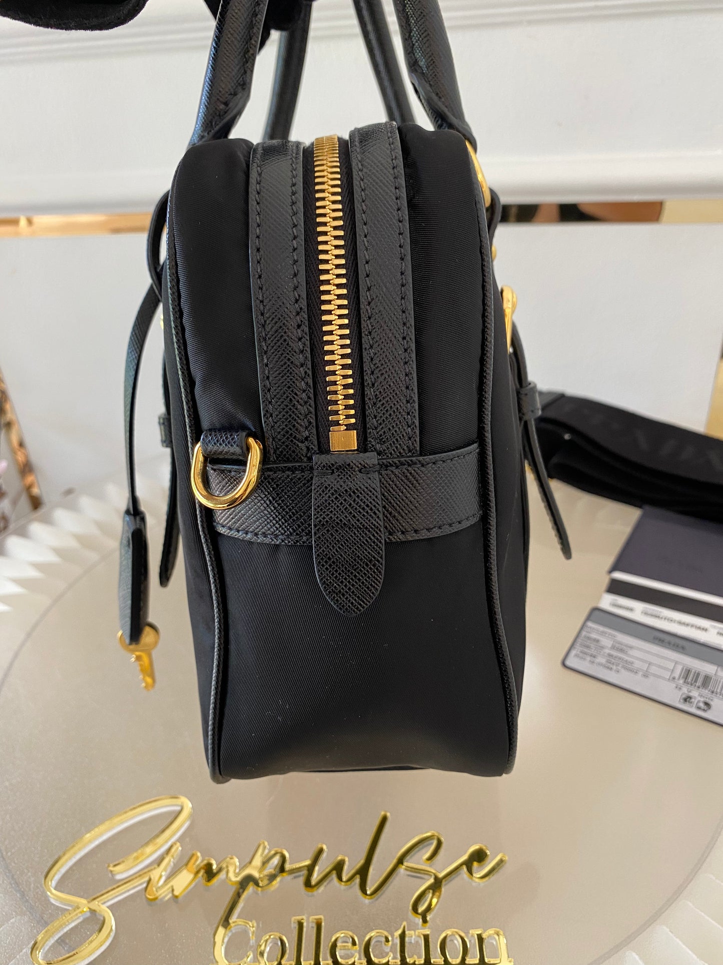Prada Bauletto Nylon Bag