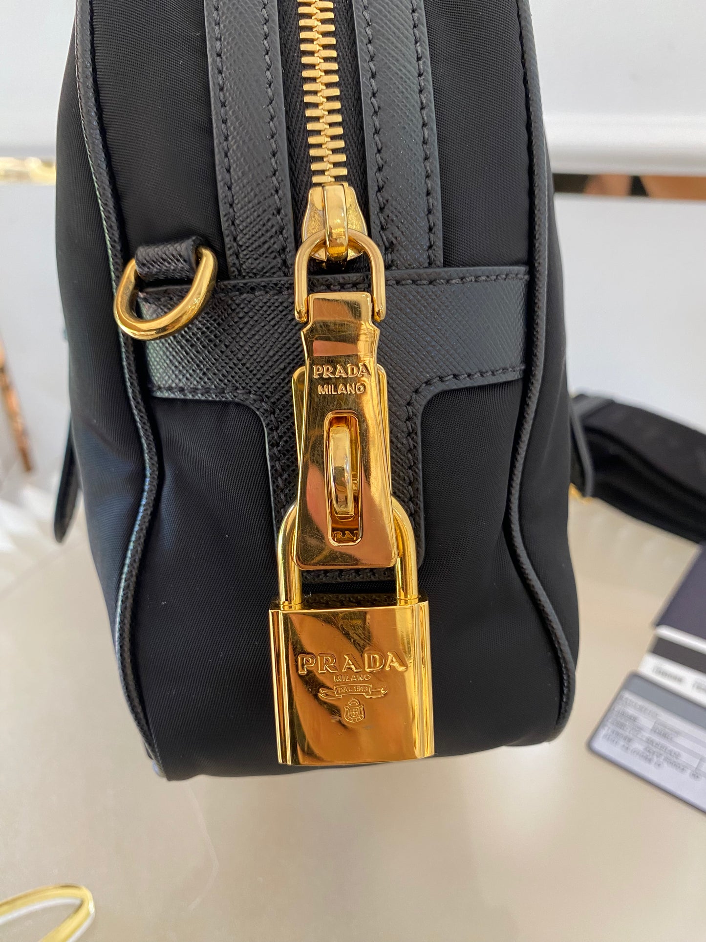 Prada Bauletto Nylon Bag