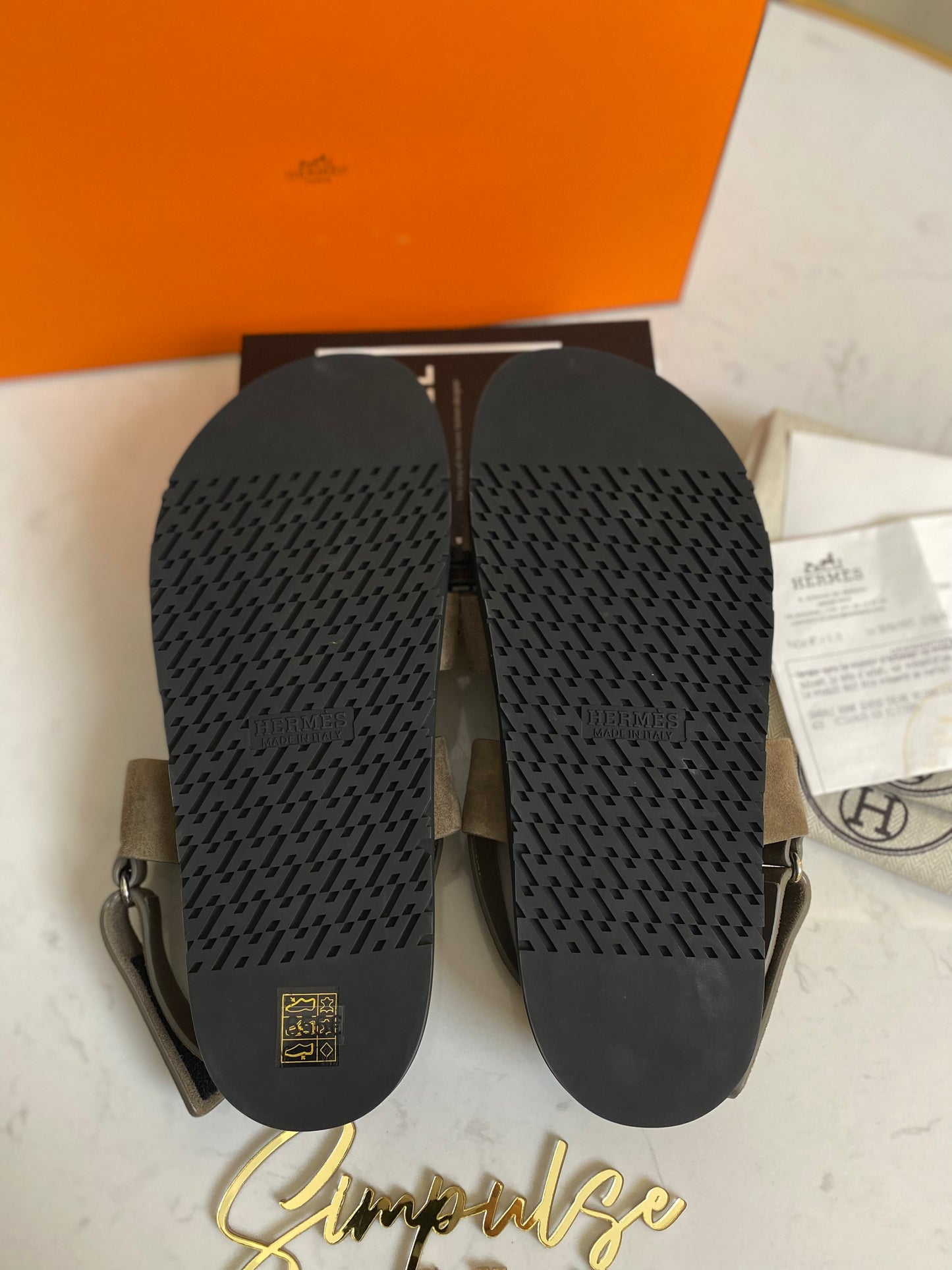 H Genius Suede Sandals