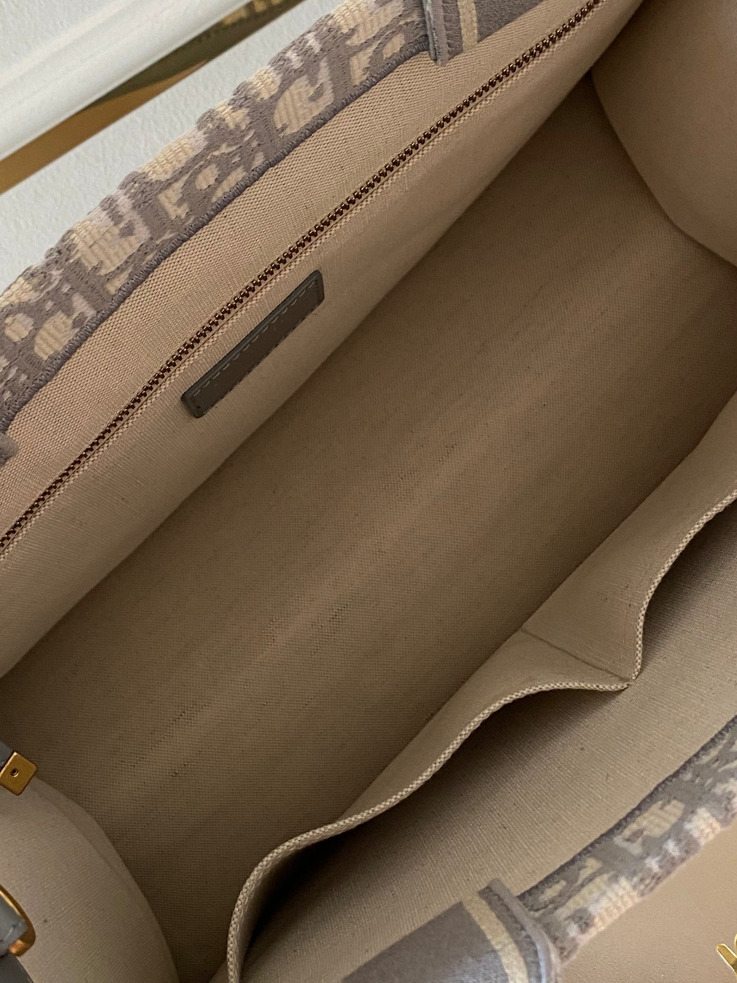 Dior Booktote Oblique Gray Medium w/ Strap