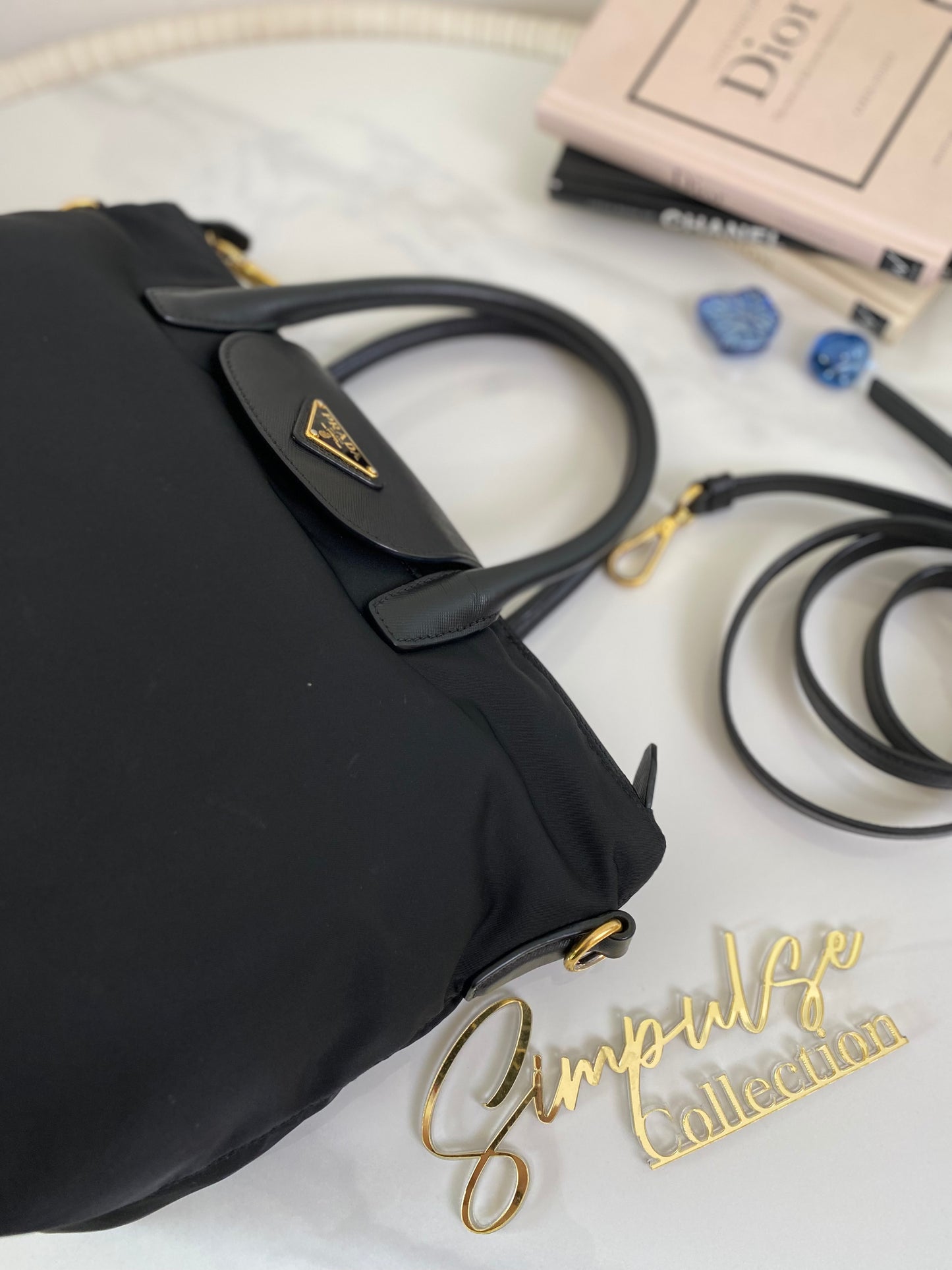 P Tessuto Nylon Tote Bag