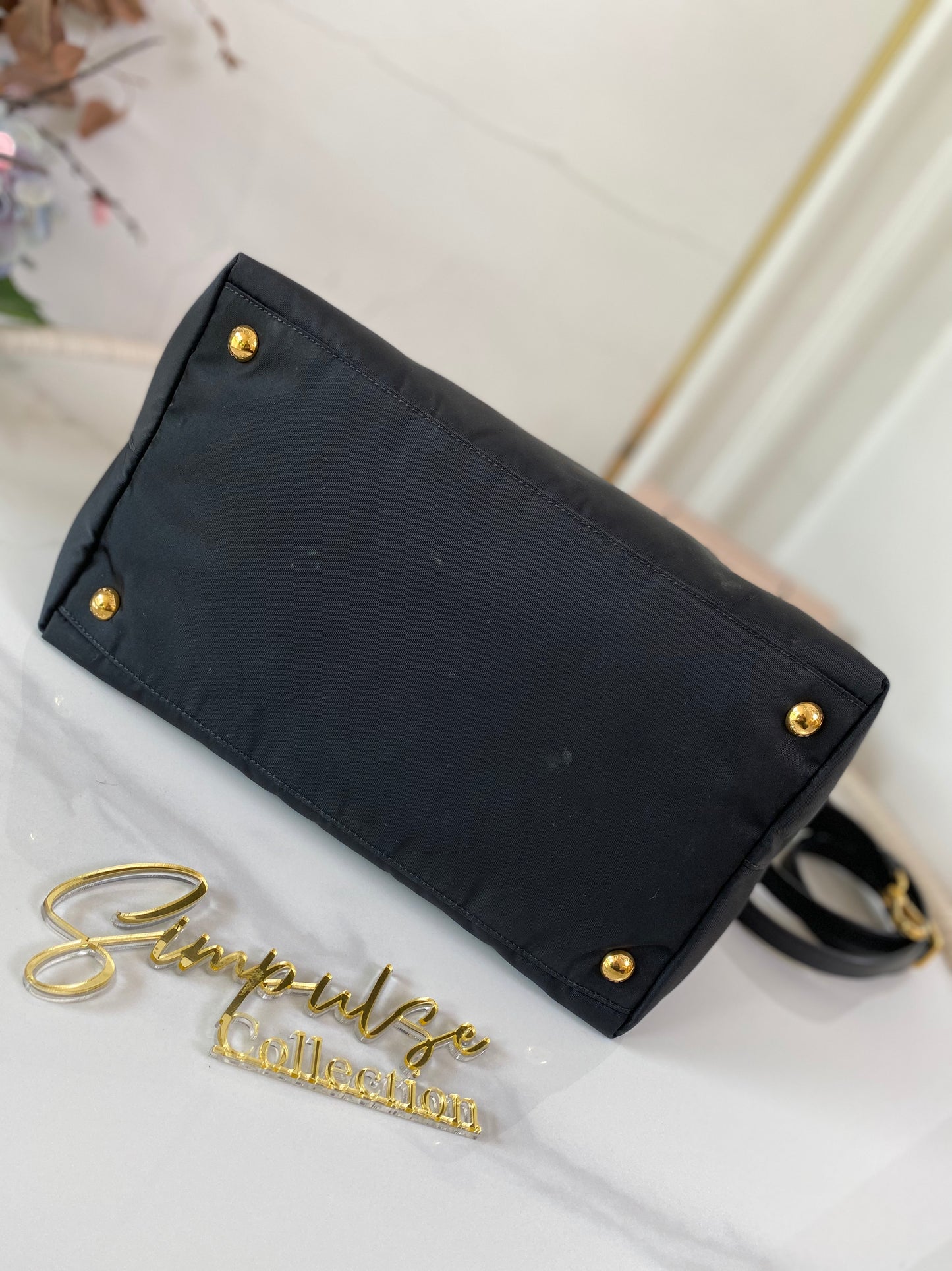 P Tessuto Nylon Tote Bag