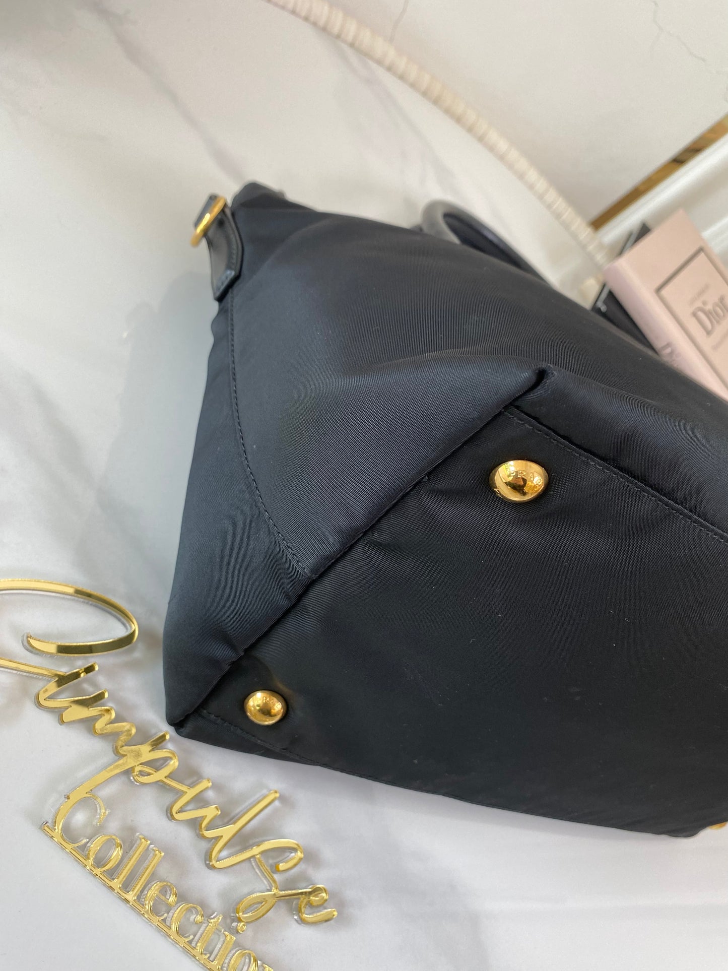 P Tessuto Nylon Tote Bag