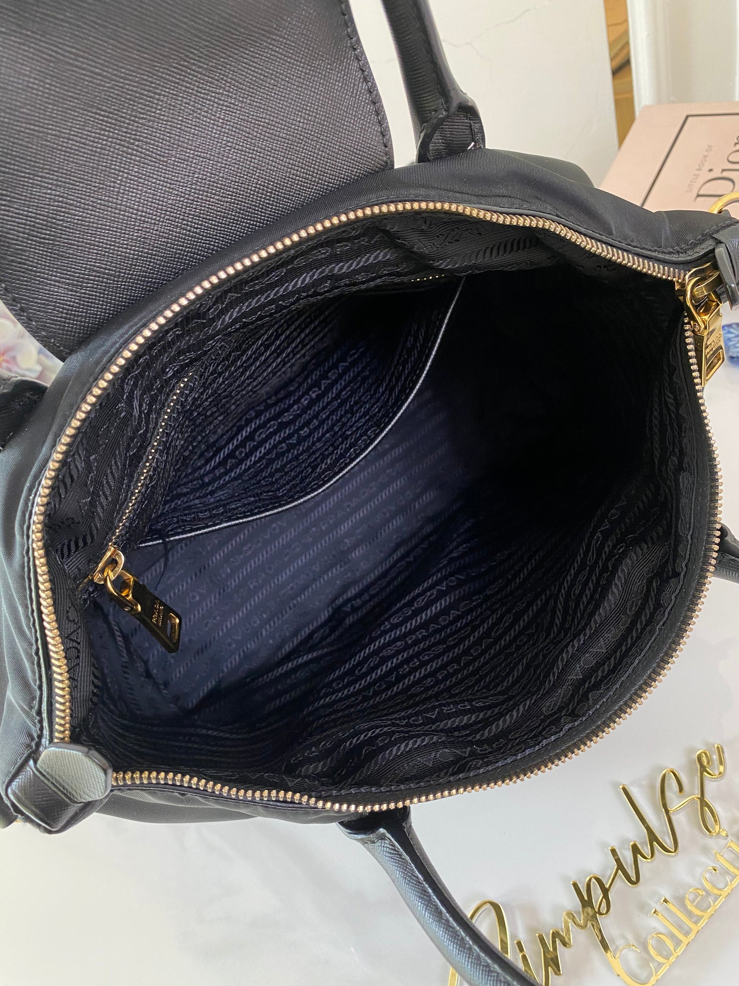 P Tessuto Nylon Tote Bag