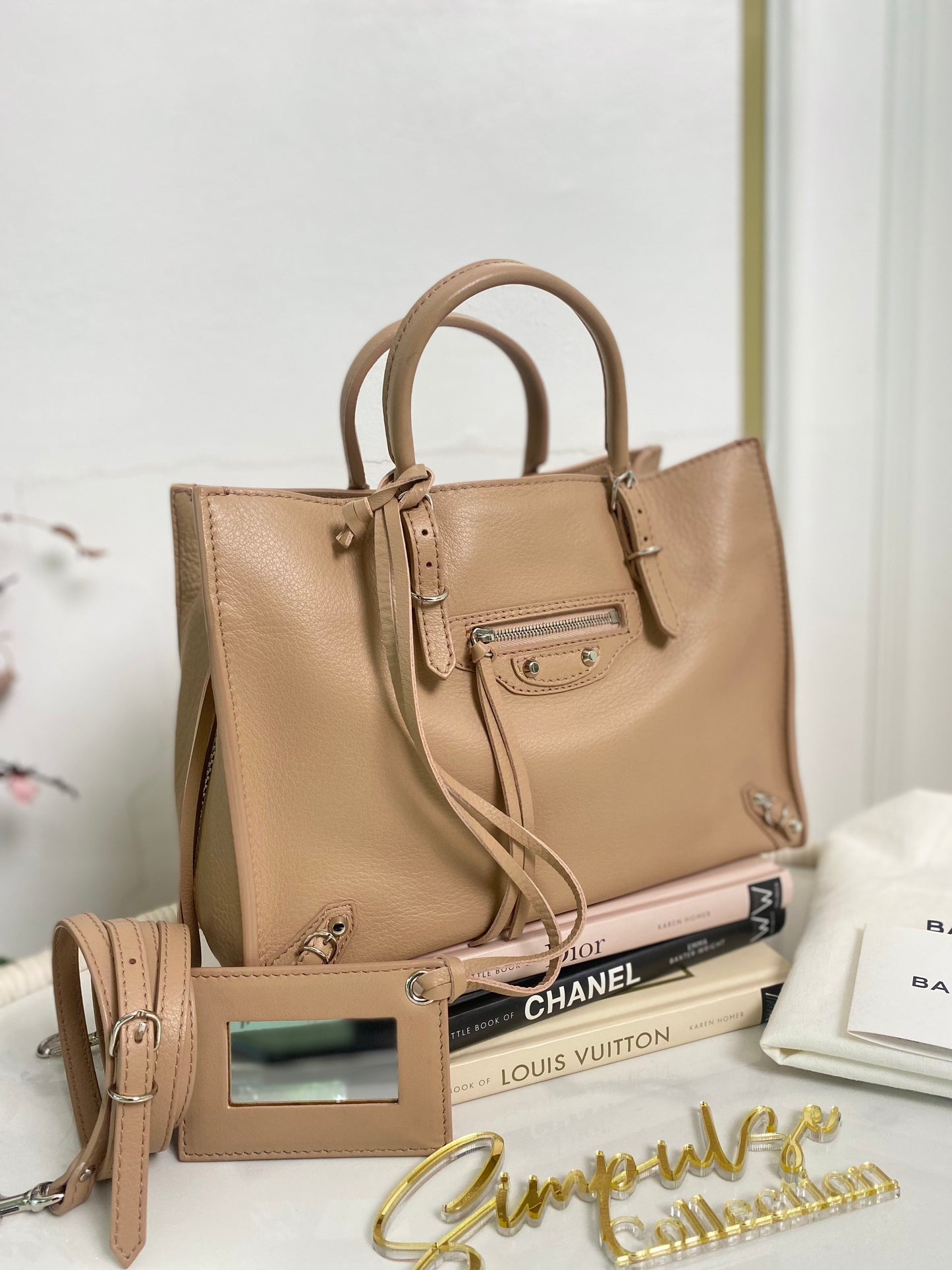 B Papier A6 Zip Around Tote