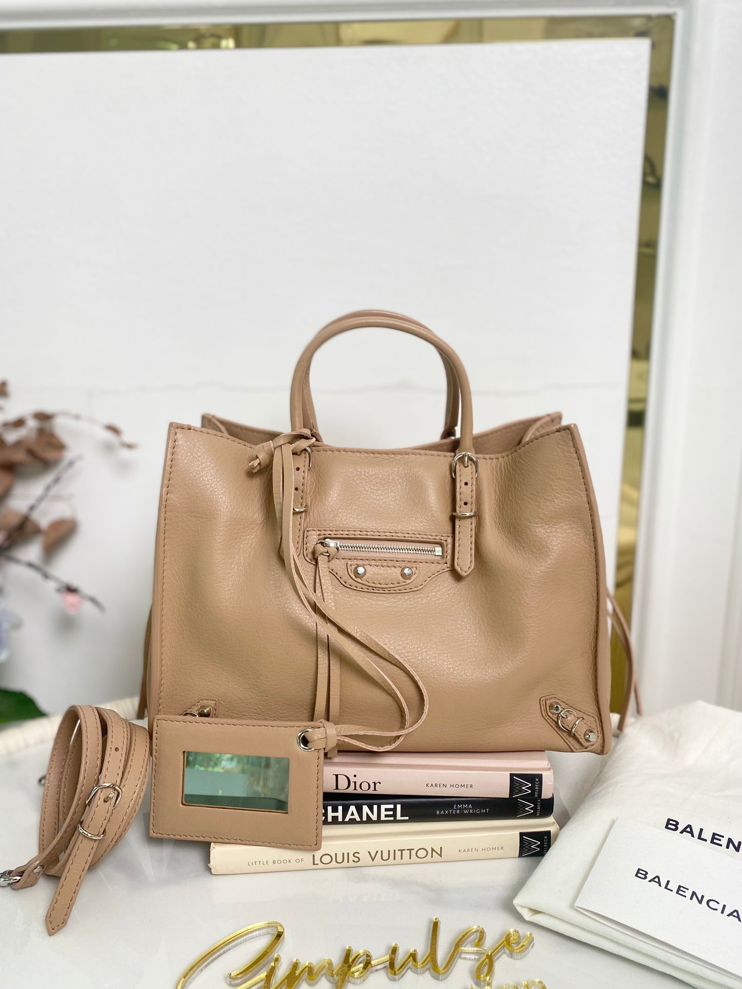 B Papier A6 Zip Around Tote