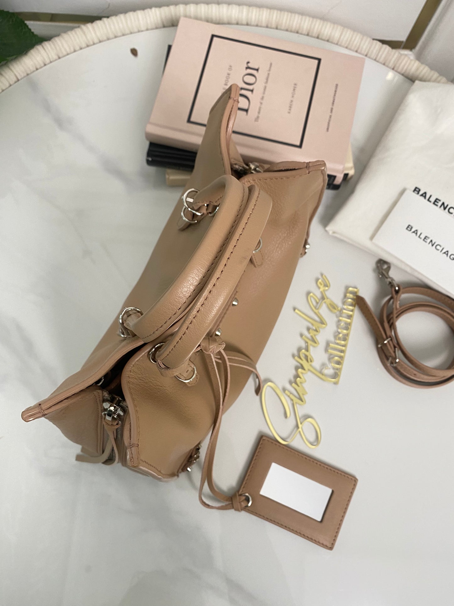 B Papier A6 Zip Around Tote
