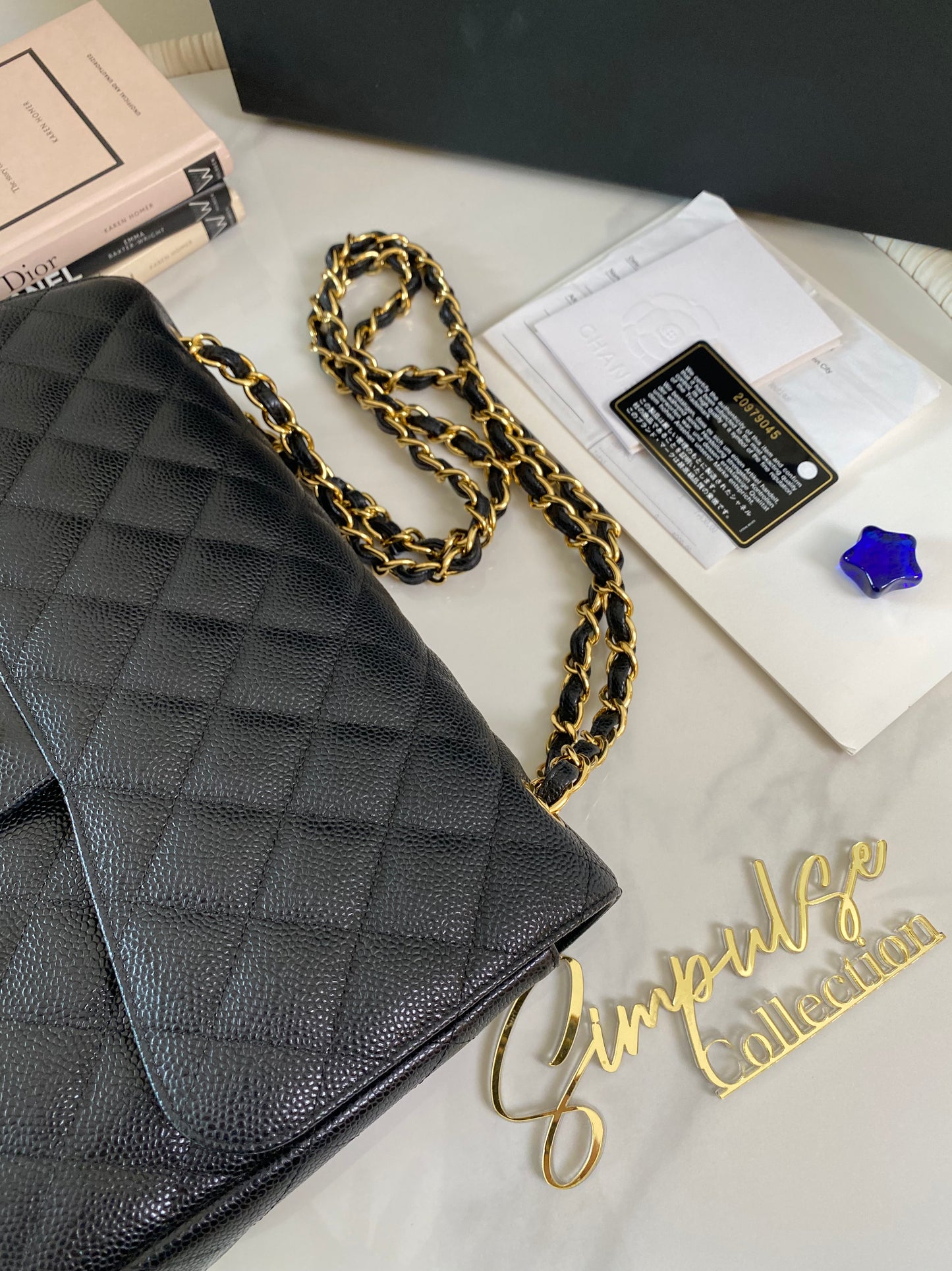Chanel Jumbo Double Flap Caviar GHW