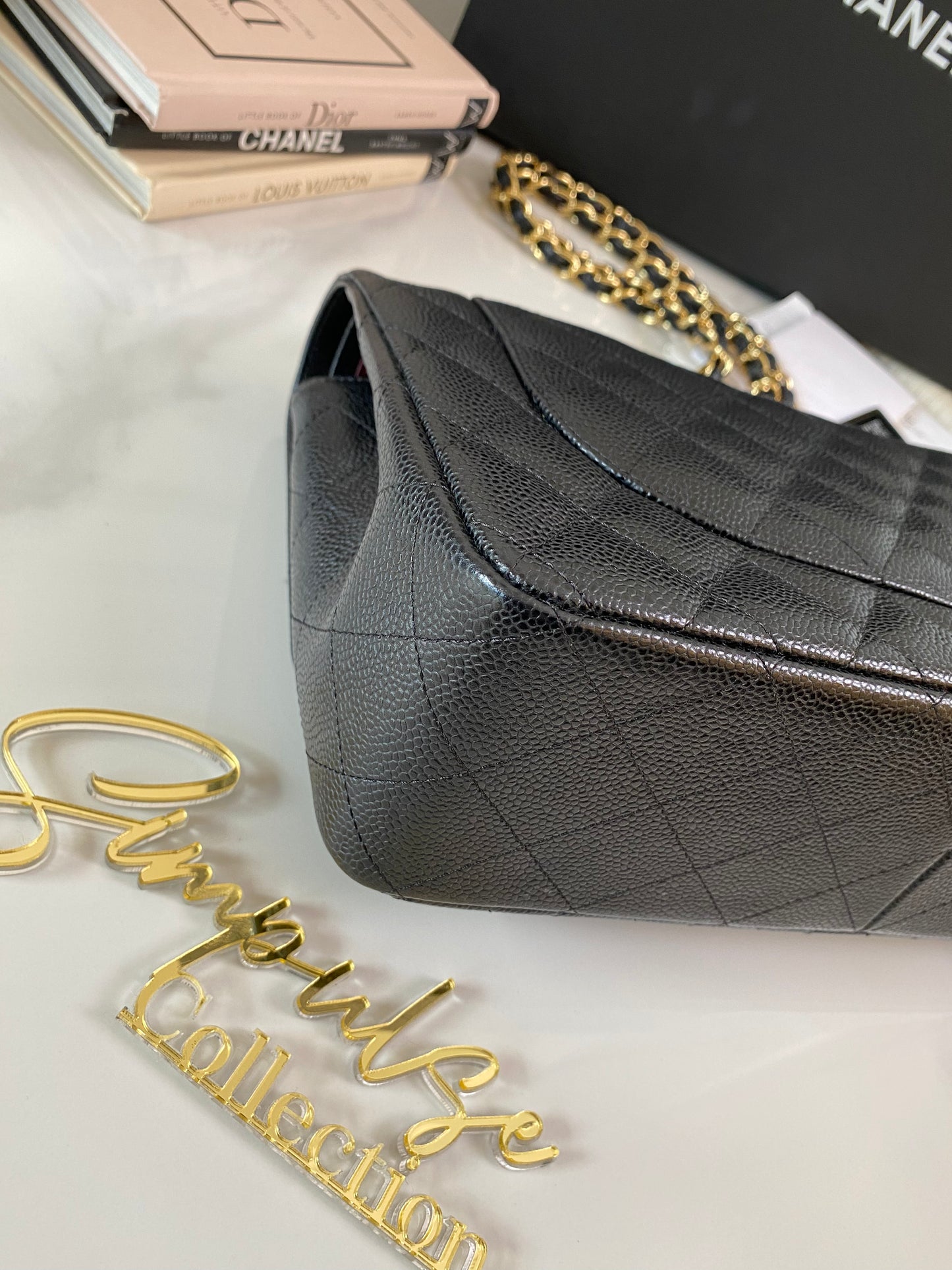 Chanel Jumbo Double Flap Caviar GHW