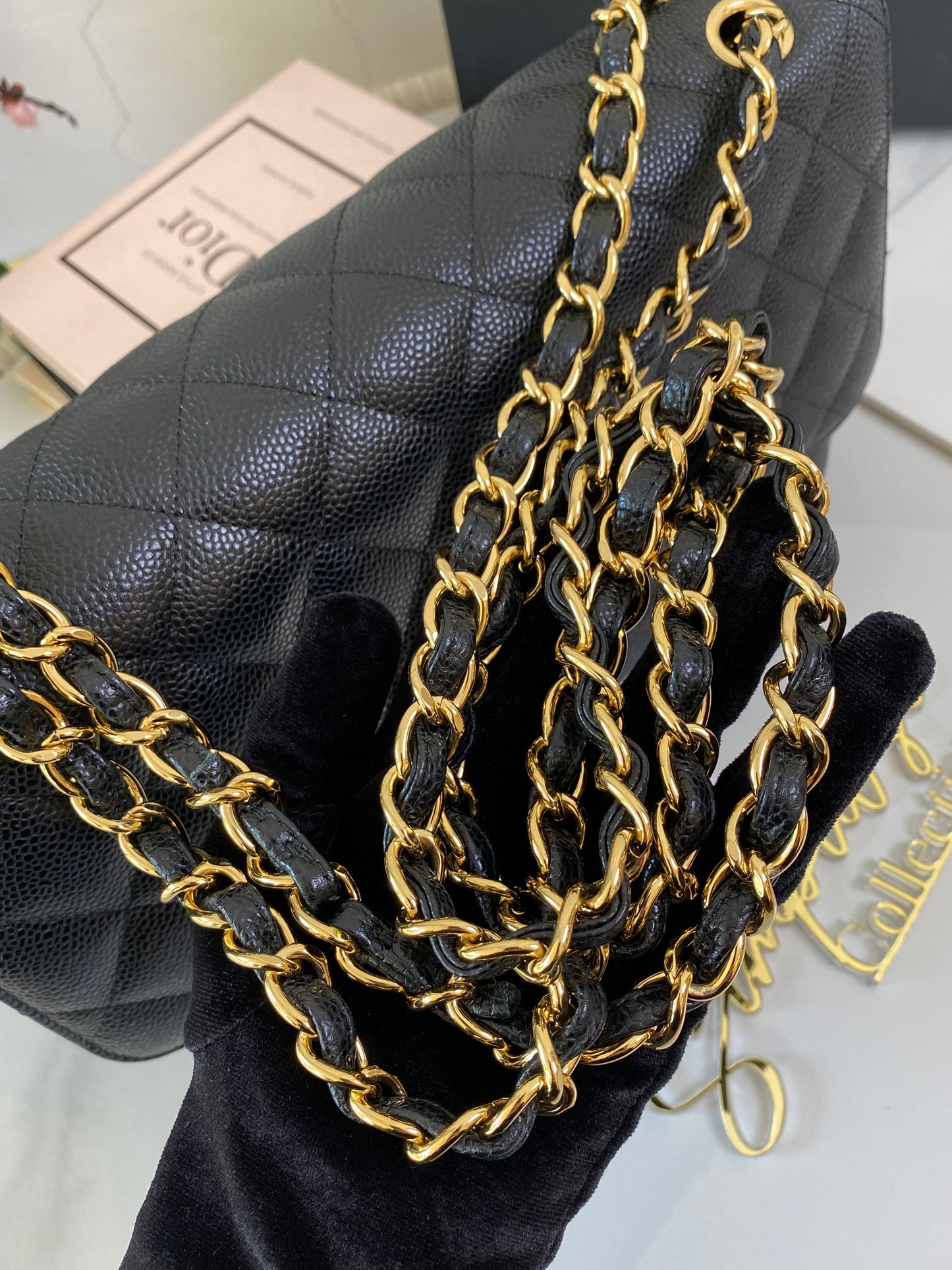 Chanel Jumbo Double Flap Caviar GHW