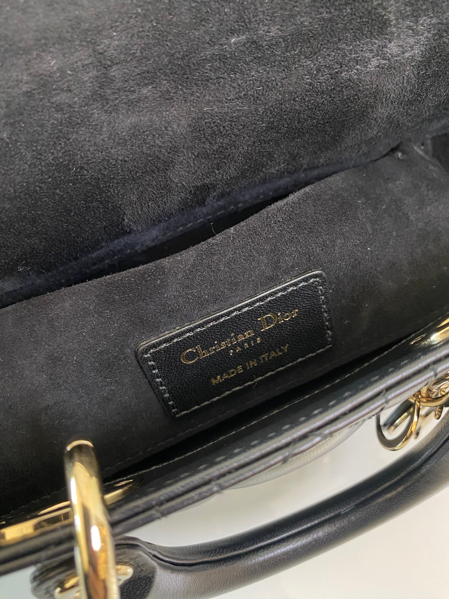 Dior Djoy Small Black LGHW