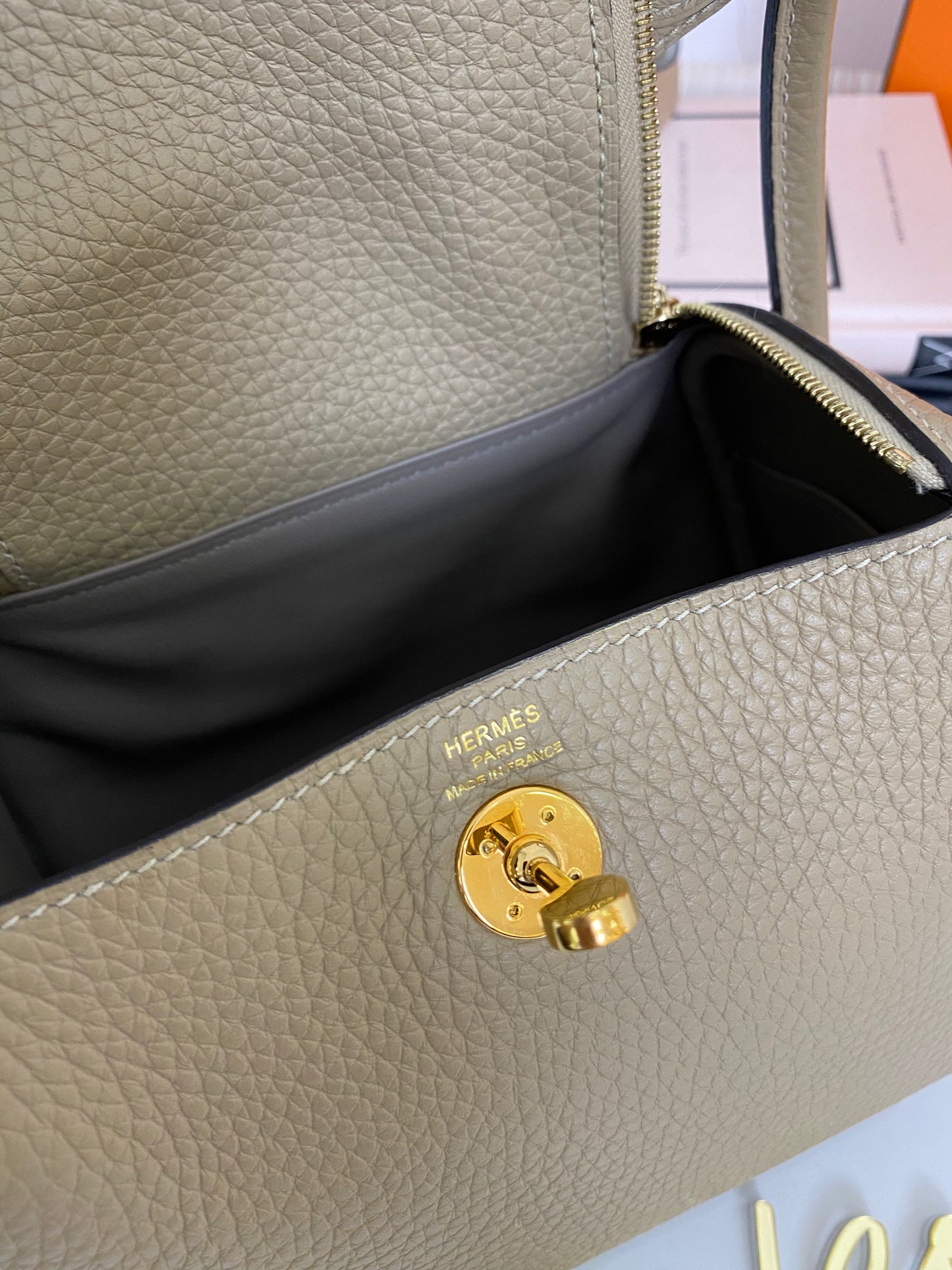 Hermes Mini Lindy Trench