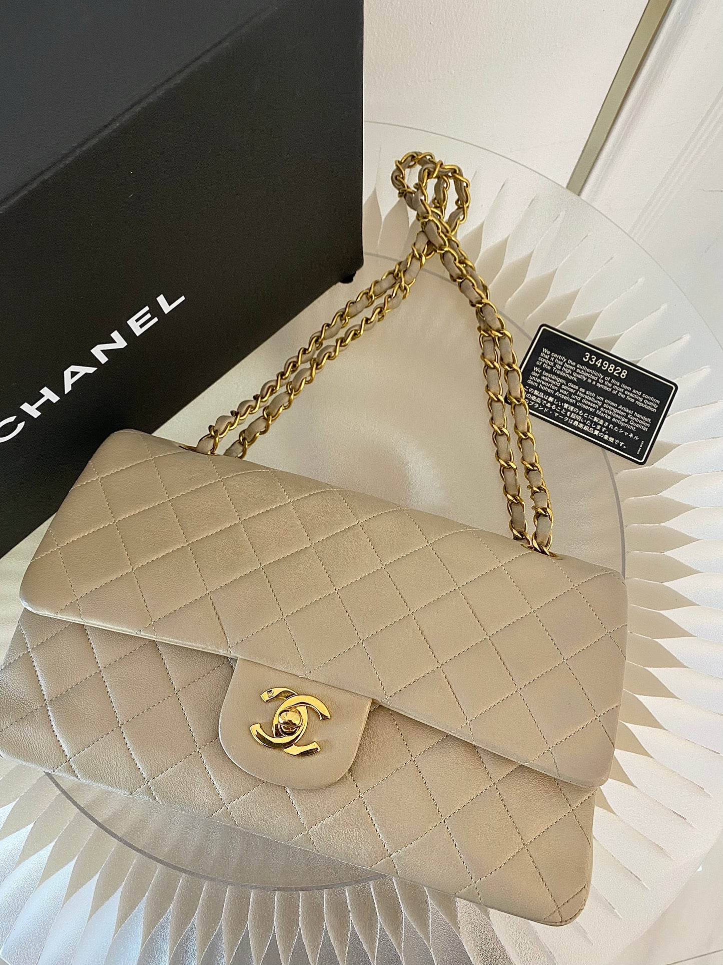 Chanel Medium Double Flap Lambskin GHW