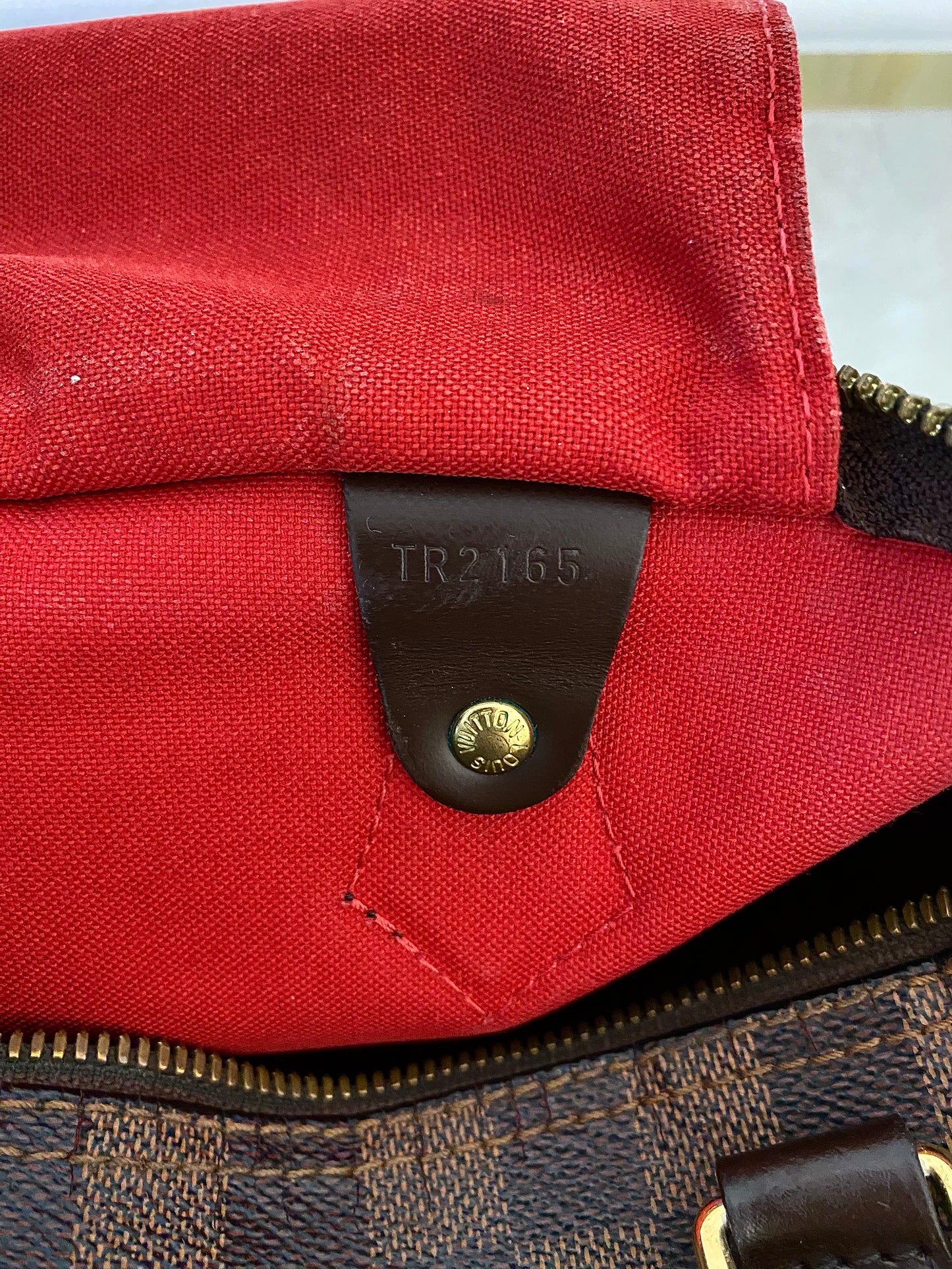 LOUIS VUITTON Speedy Bandoulière 30 in Damier Ebene