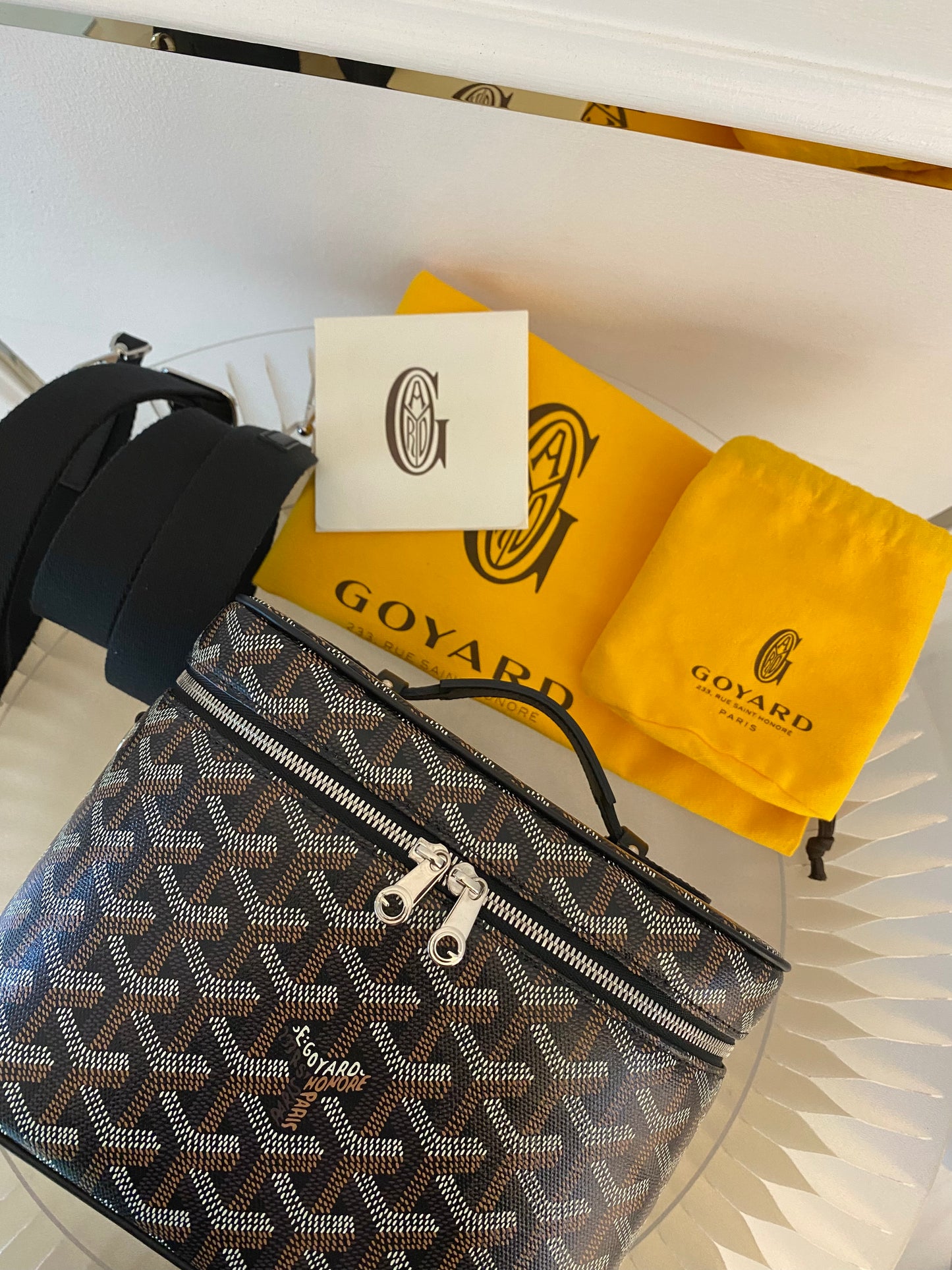 Goyard Black Muse Vanity