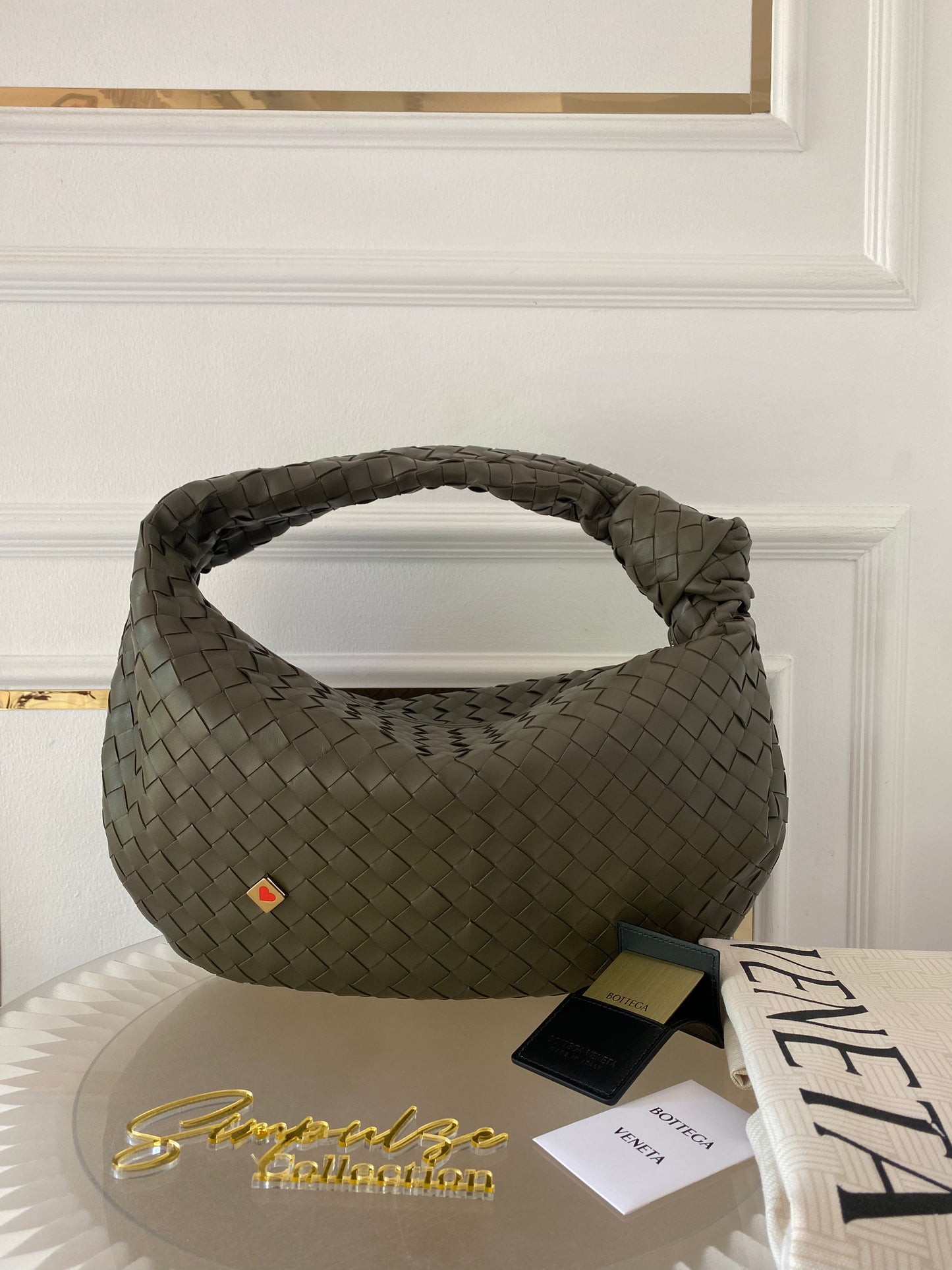 Bottega Veneta Jodie Small in Lush Cypress
