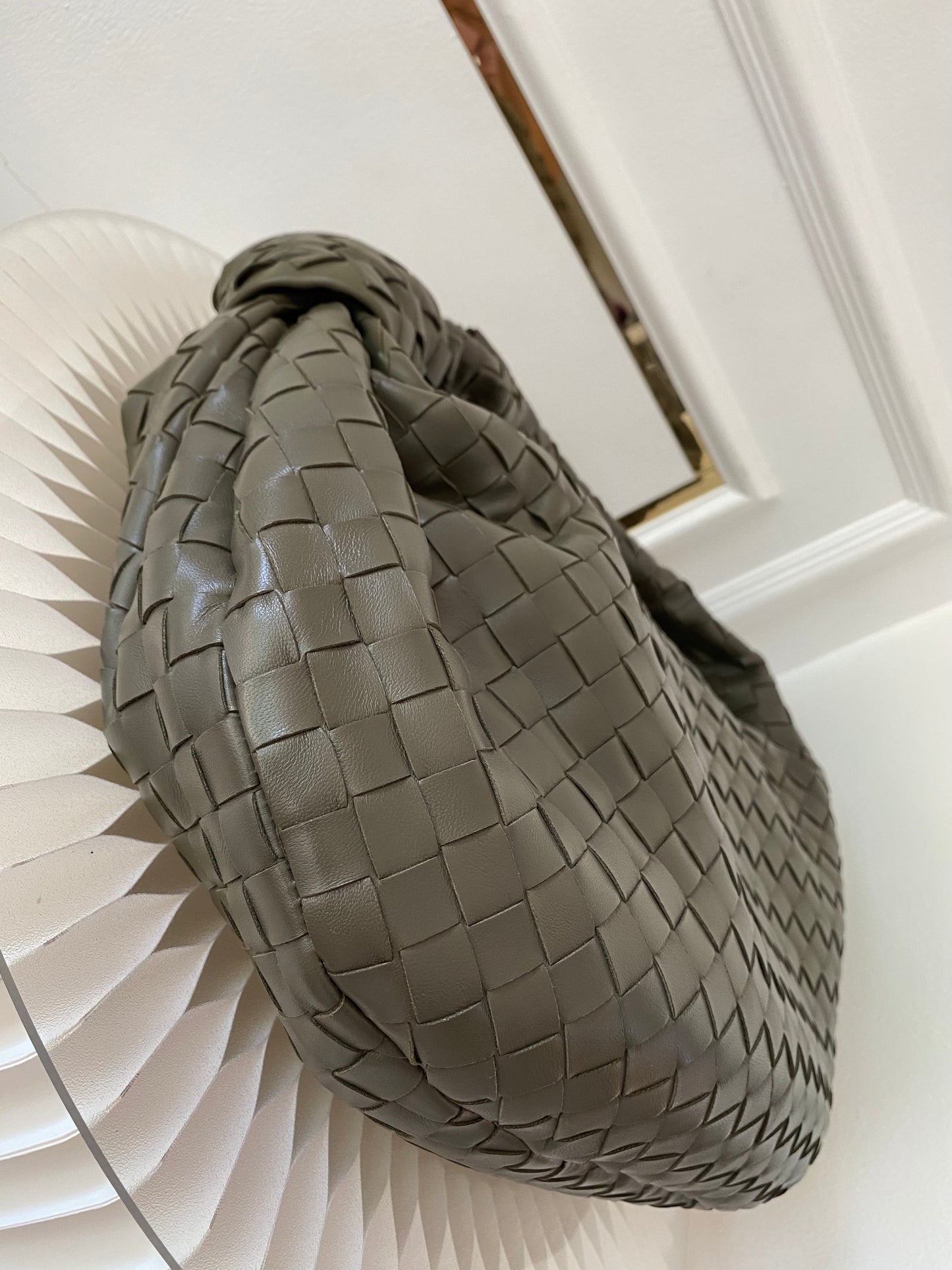Bottega Veneta Jodie Small in Lush Cypress