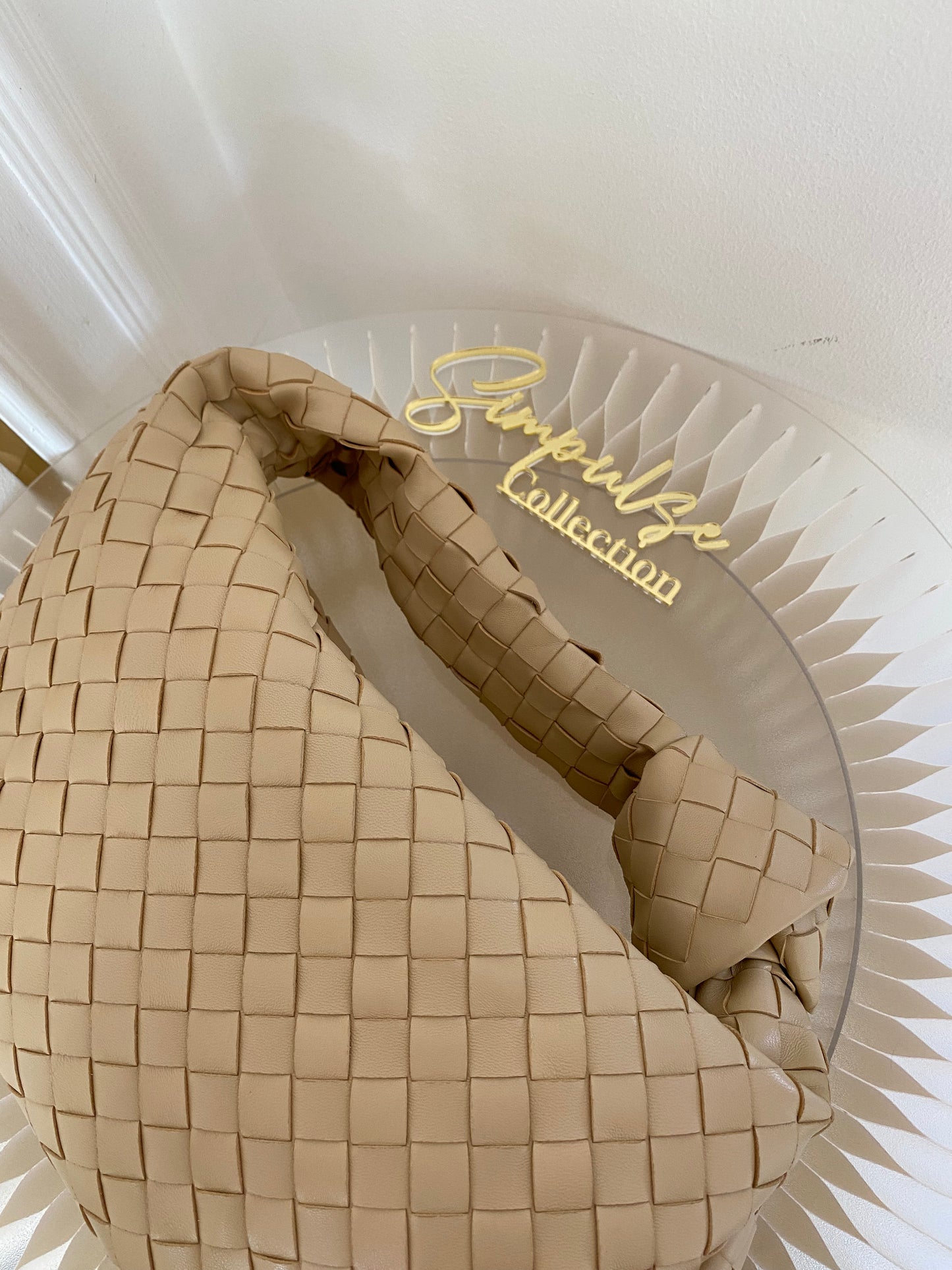 Bottega Veneta Jodie Teen Beige