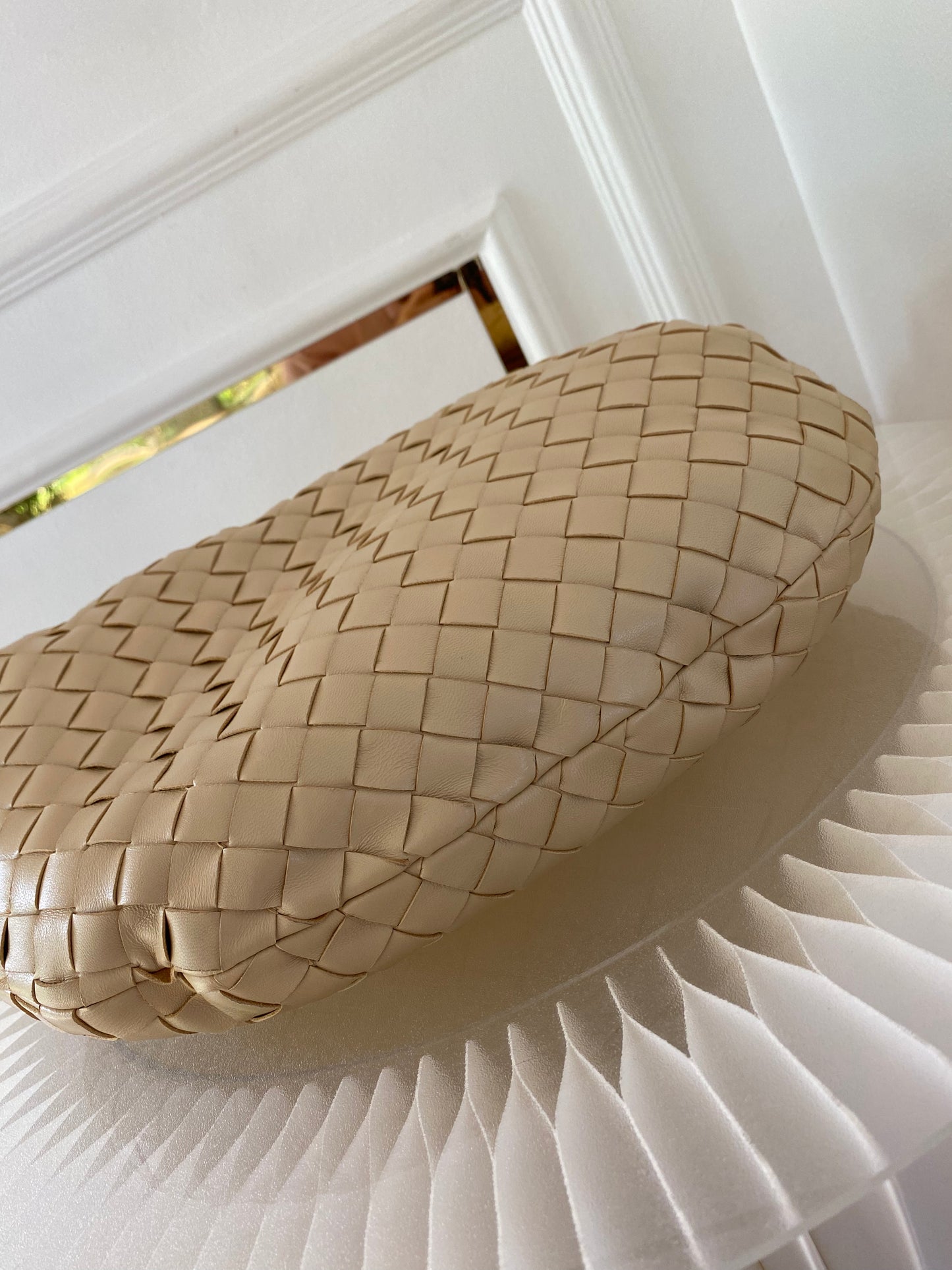 Bottega Veneta Jodie Teen Beige