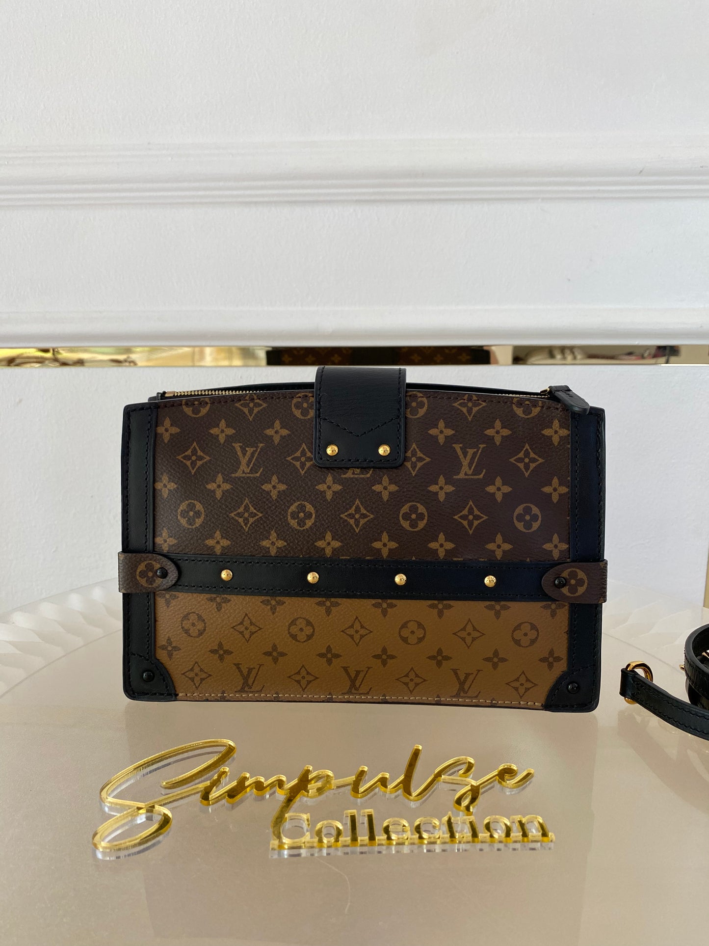 Louis Vuitton Mono Reverse Pochette Trunk