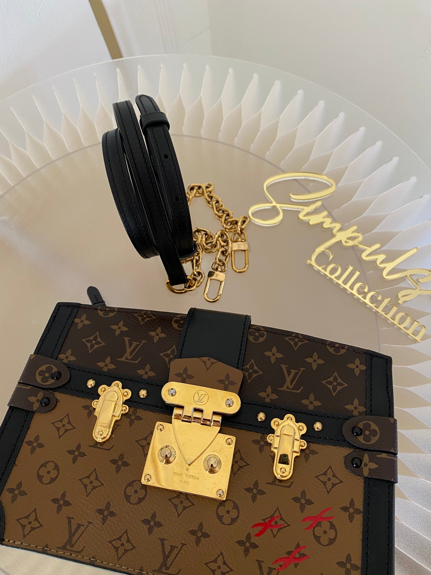 Louis Vuitton Mono Reverse Pochette Trunk
