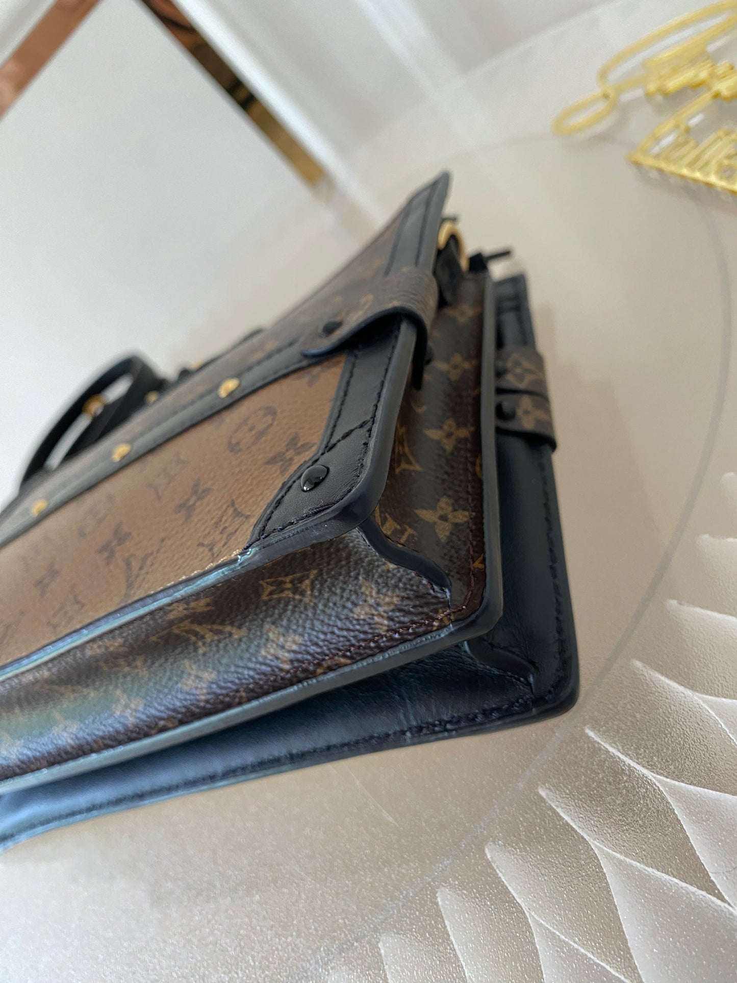 Louis Vuitton Mono Reverse Pochette Trunk