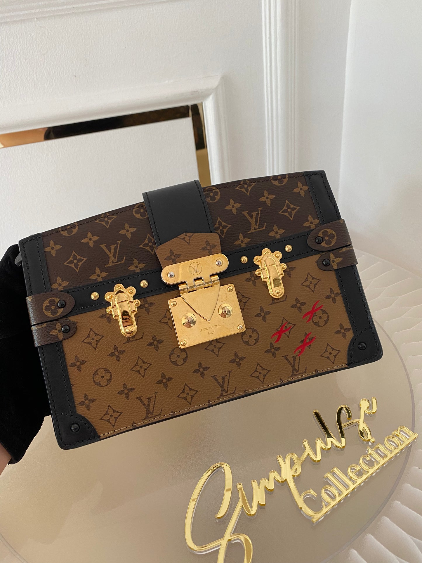 Louis Vuitton Mono Reverse Pochette Trunk