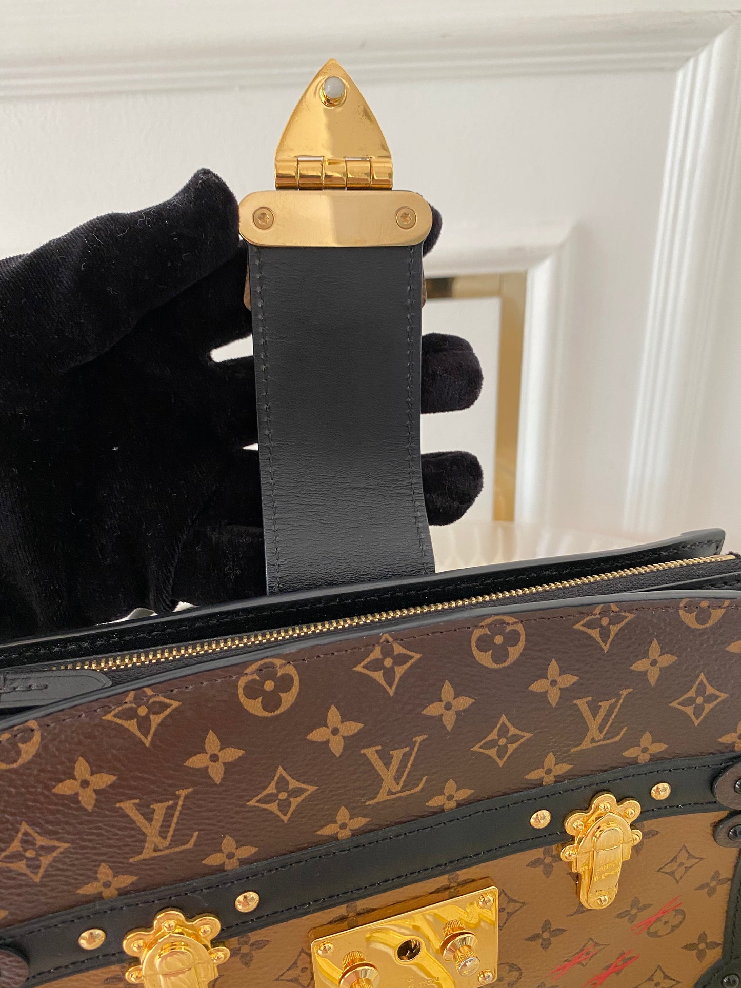 Louis Vuitton Mono Reverse Pochette Trunk