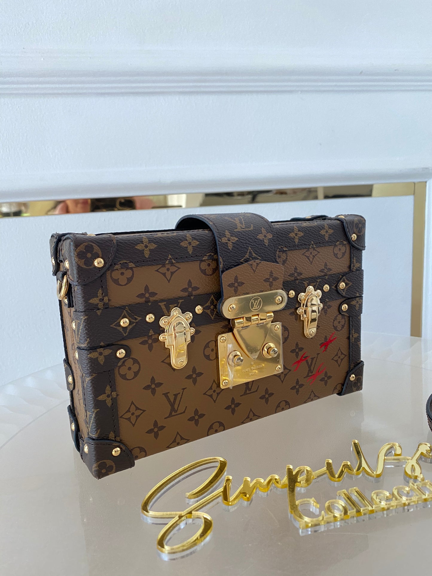 Louis Vuitton Mono Reverse Petite Malle