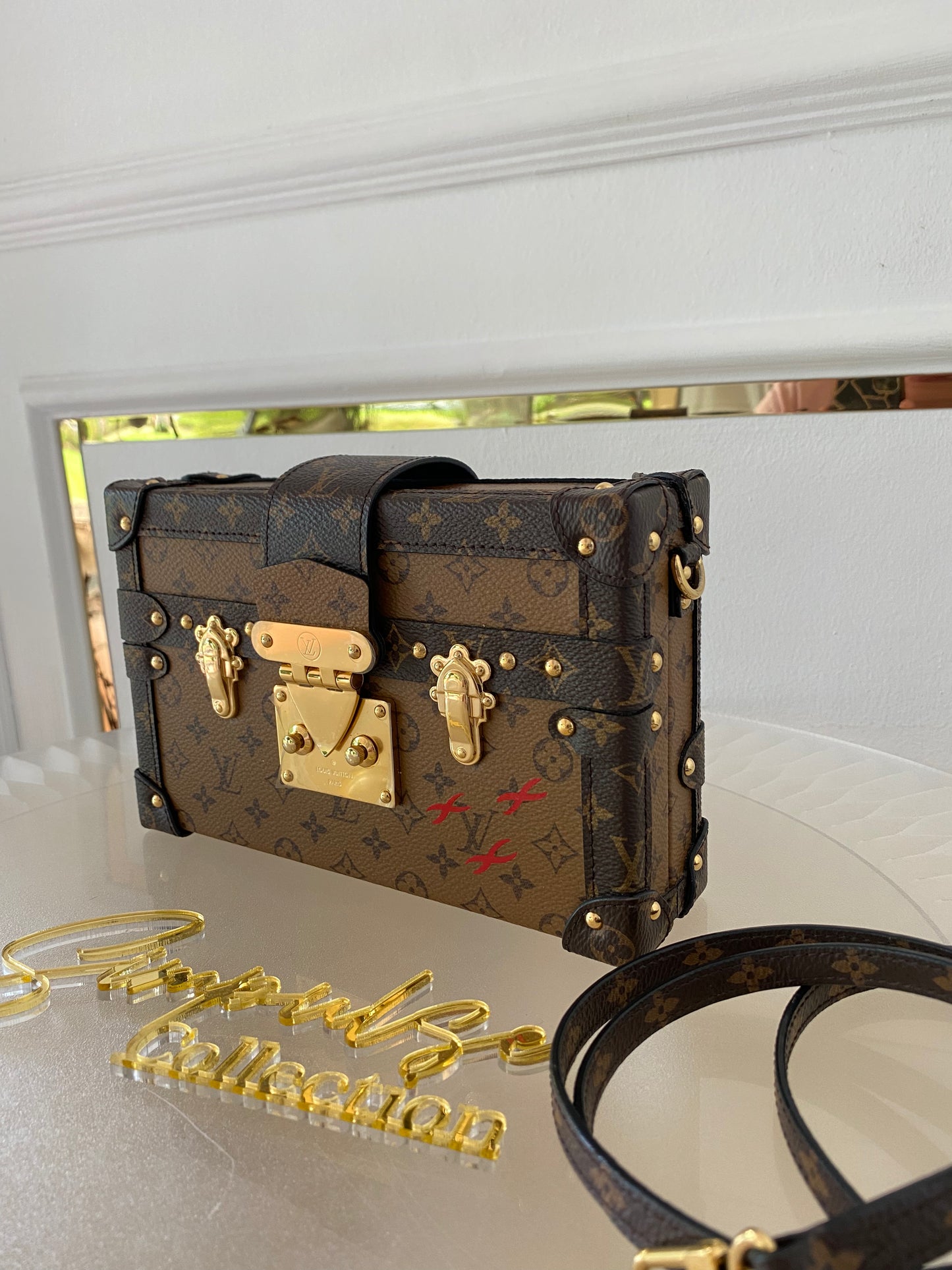 Louis Vuitton Mono Reverse Petite Malle