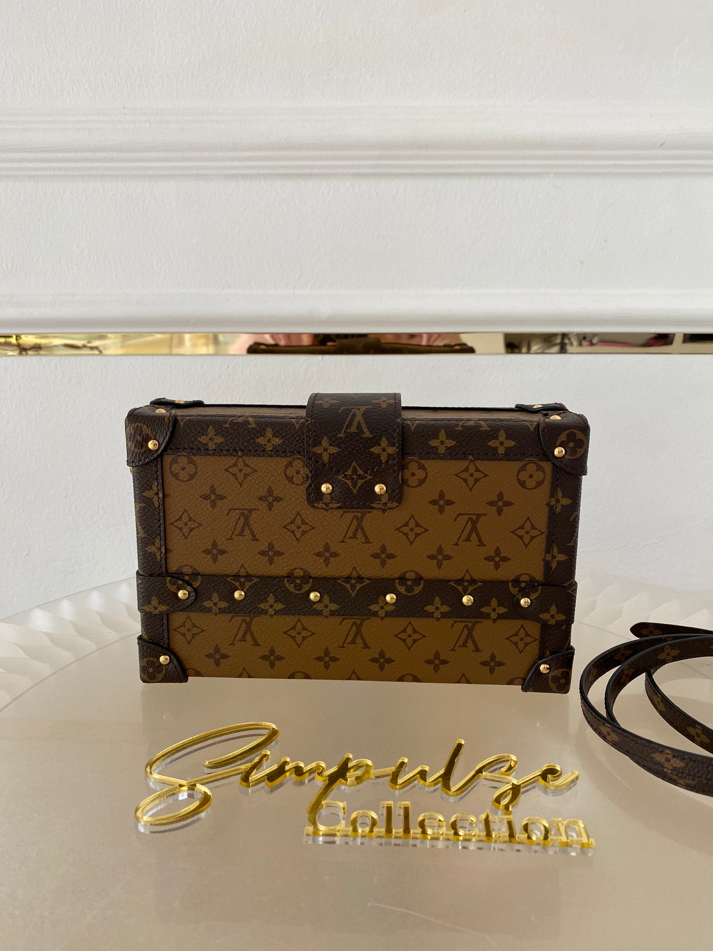 Louis Vuitton Mono Reverse Petite Malle