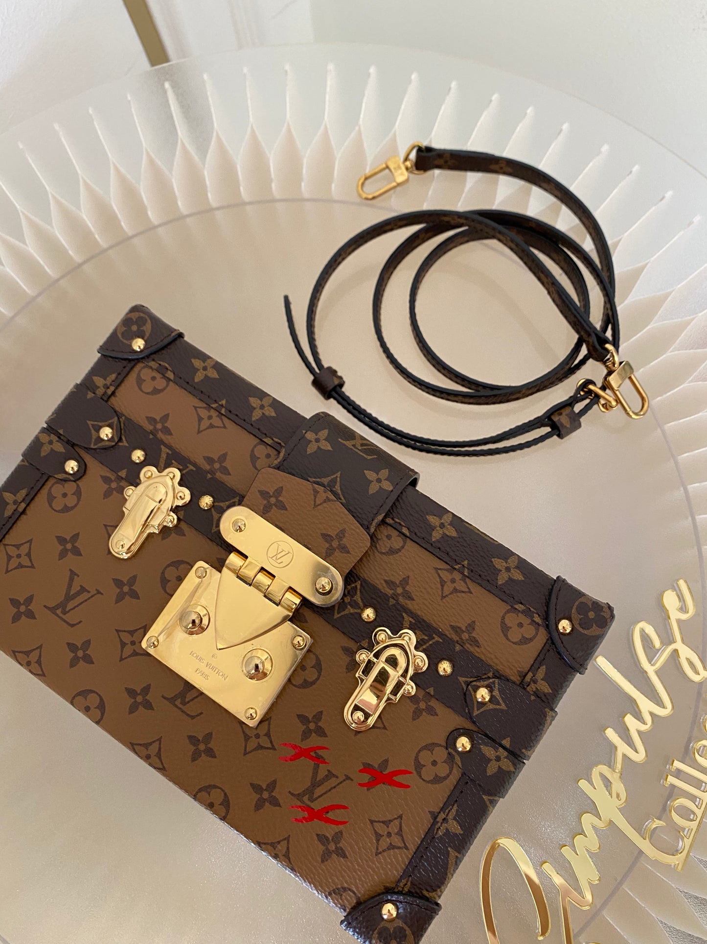Louis Vuitton Mono Reverse Petite Malle