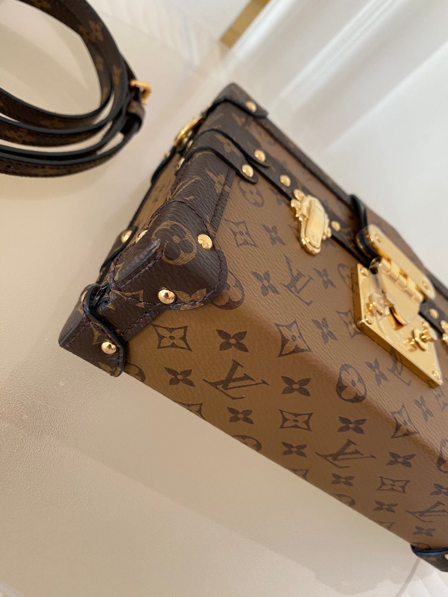 Louis Vuitton Mono Reverse Petite Malle