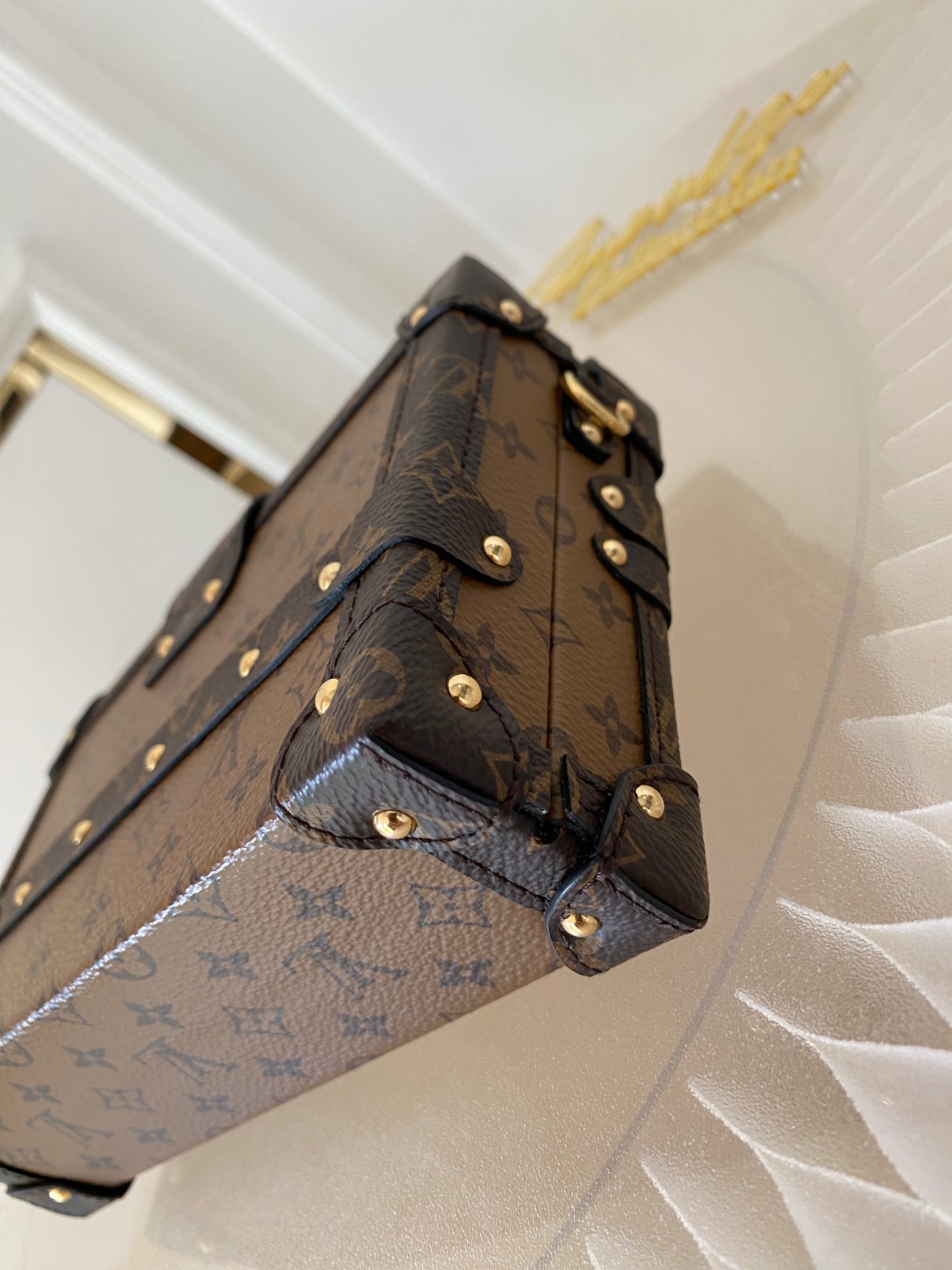 Louis Vuitton Mono Reverse Petite Malle