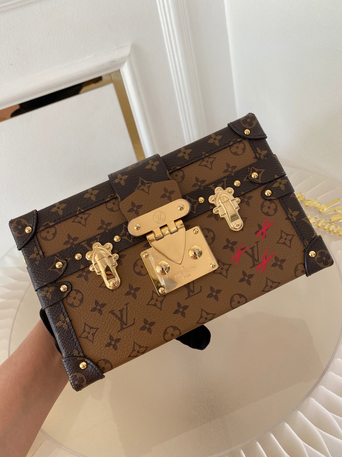 Louis Vuitton Mono Reverse Petite Malle