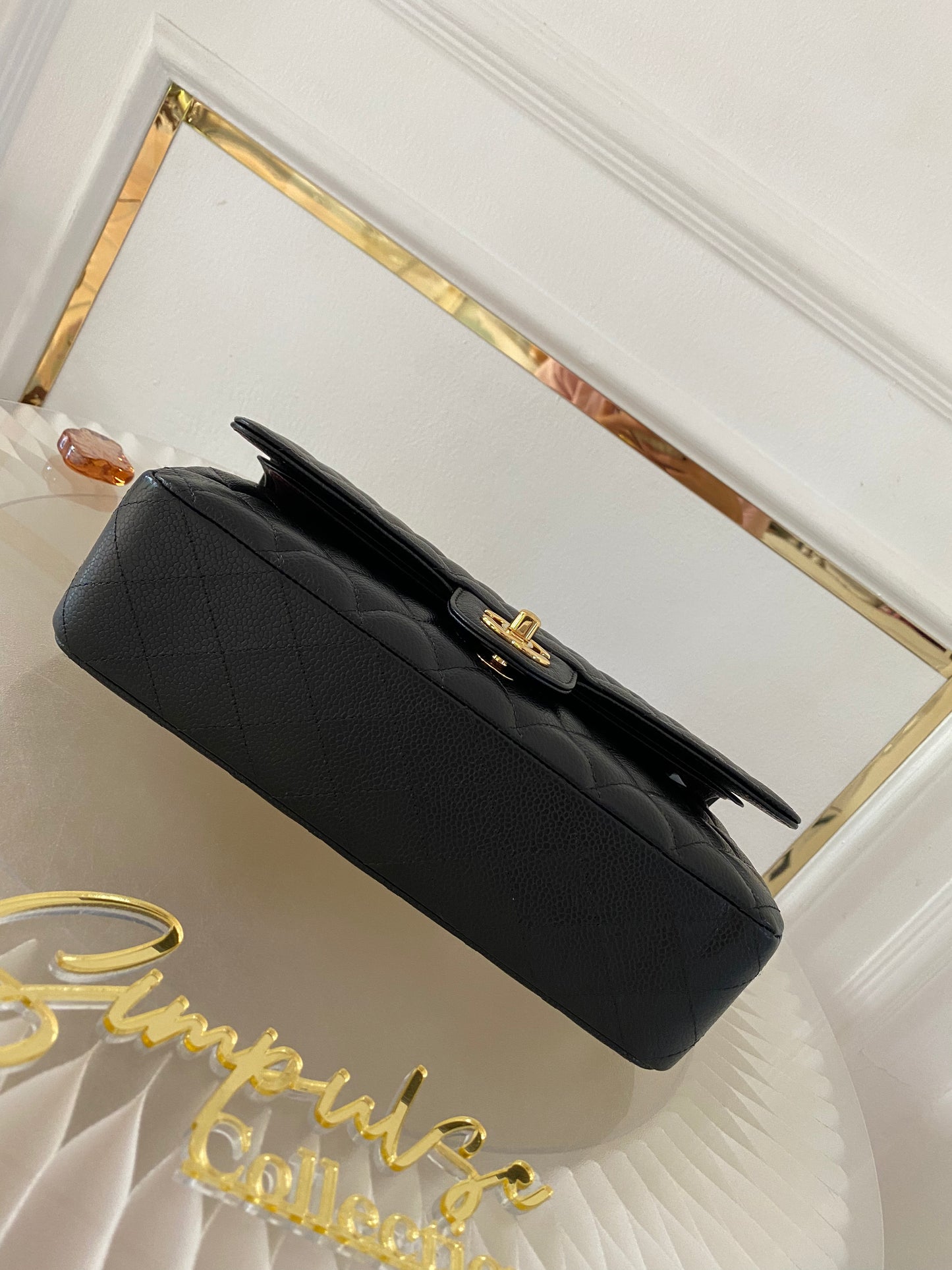 Chanel Medium Flap Caviar GHW