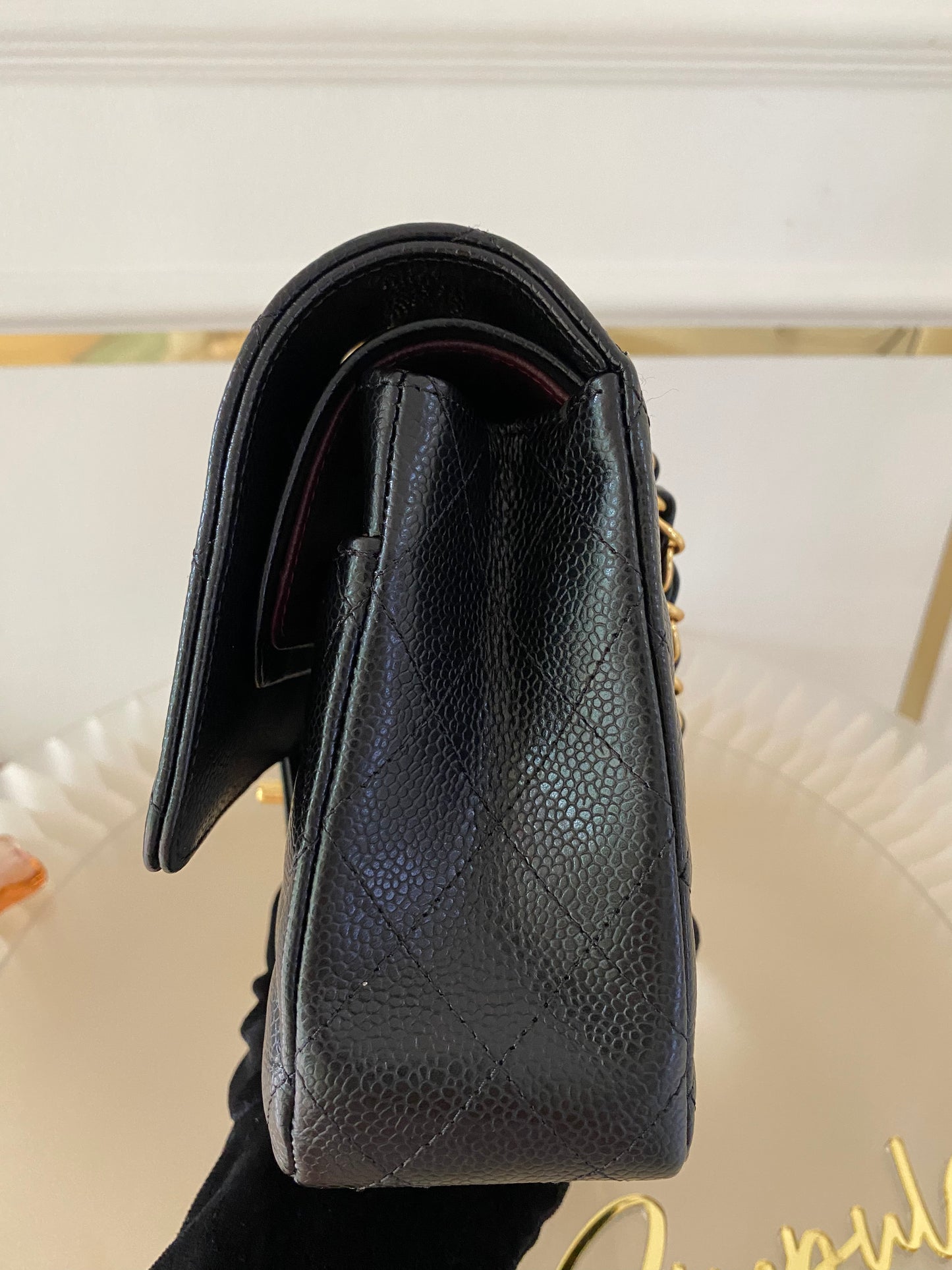 Chanel Medium Flap Caviar GHW