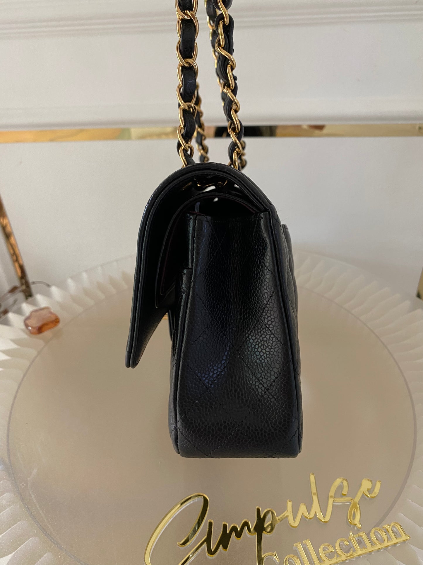 Chanel Medium Flap Caviar GHW