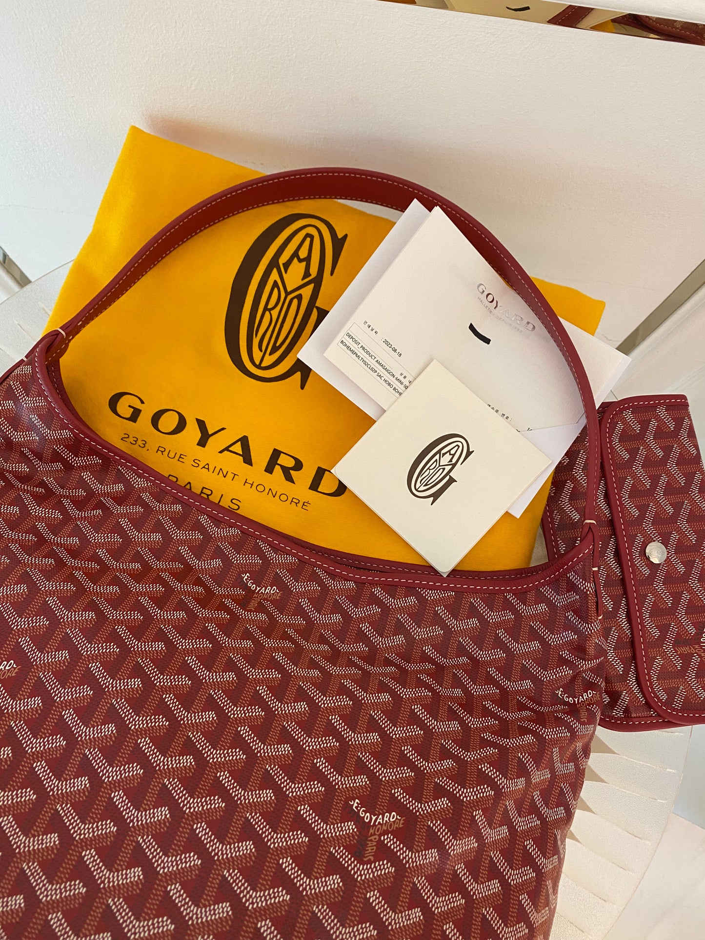 GOYARD Boheme Red