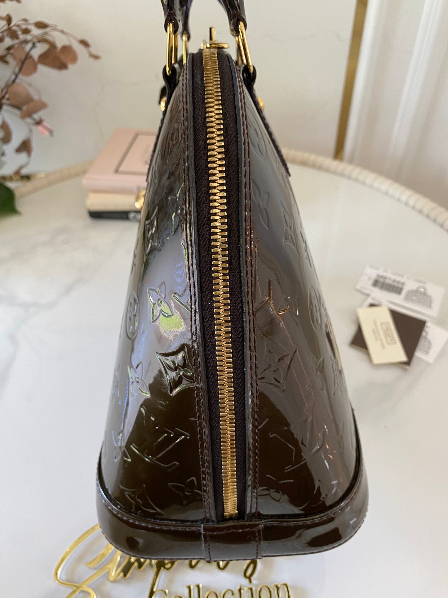 Louis Vuitton Alma Vernis Ombre Pm Size
