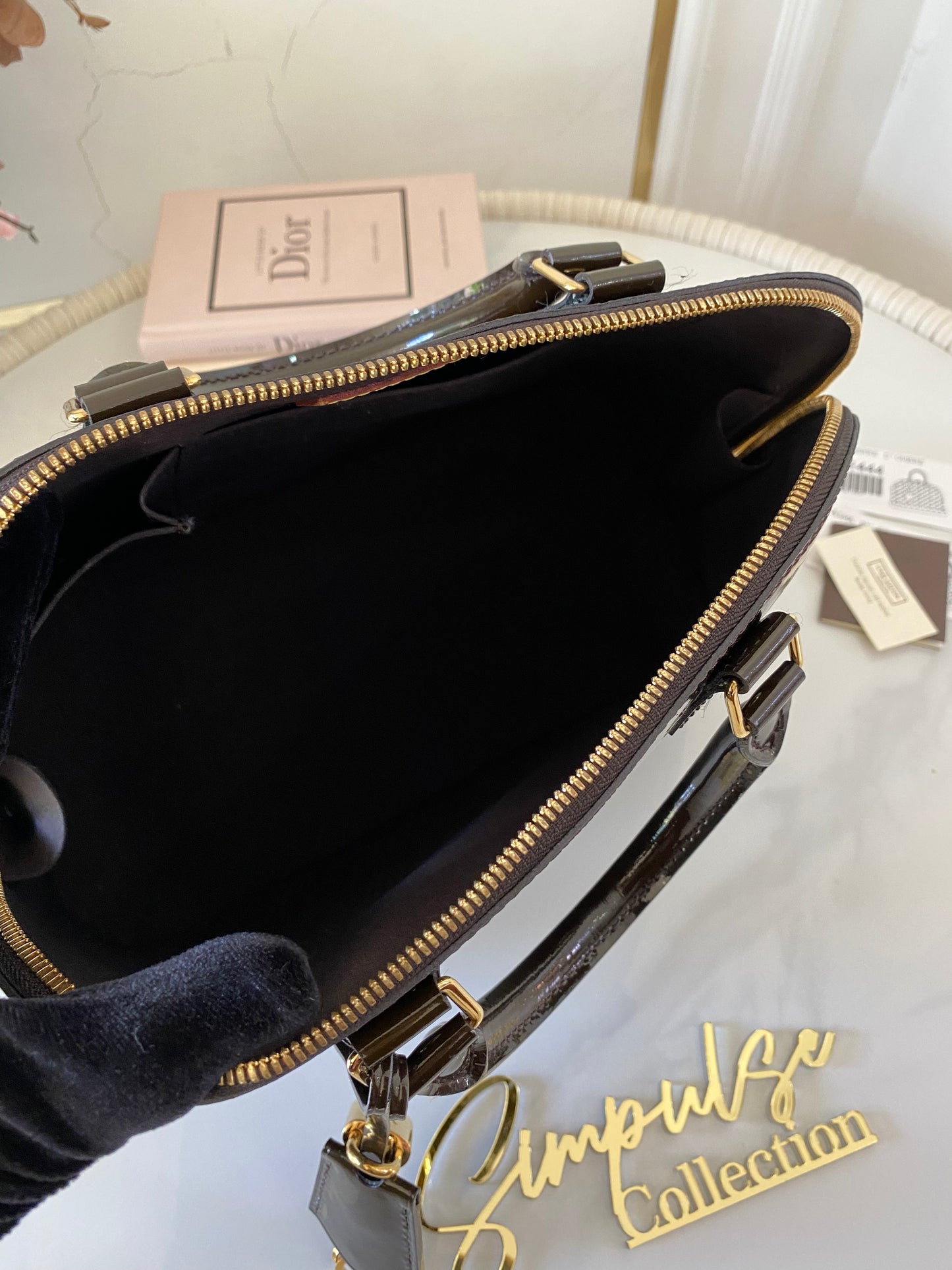 Louis Vuitton Alma Vernis Ombre Pm Size