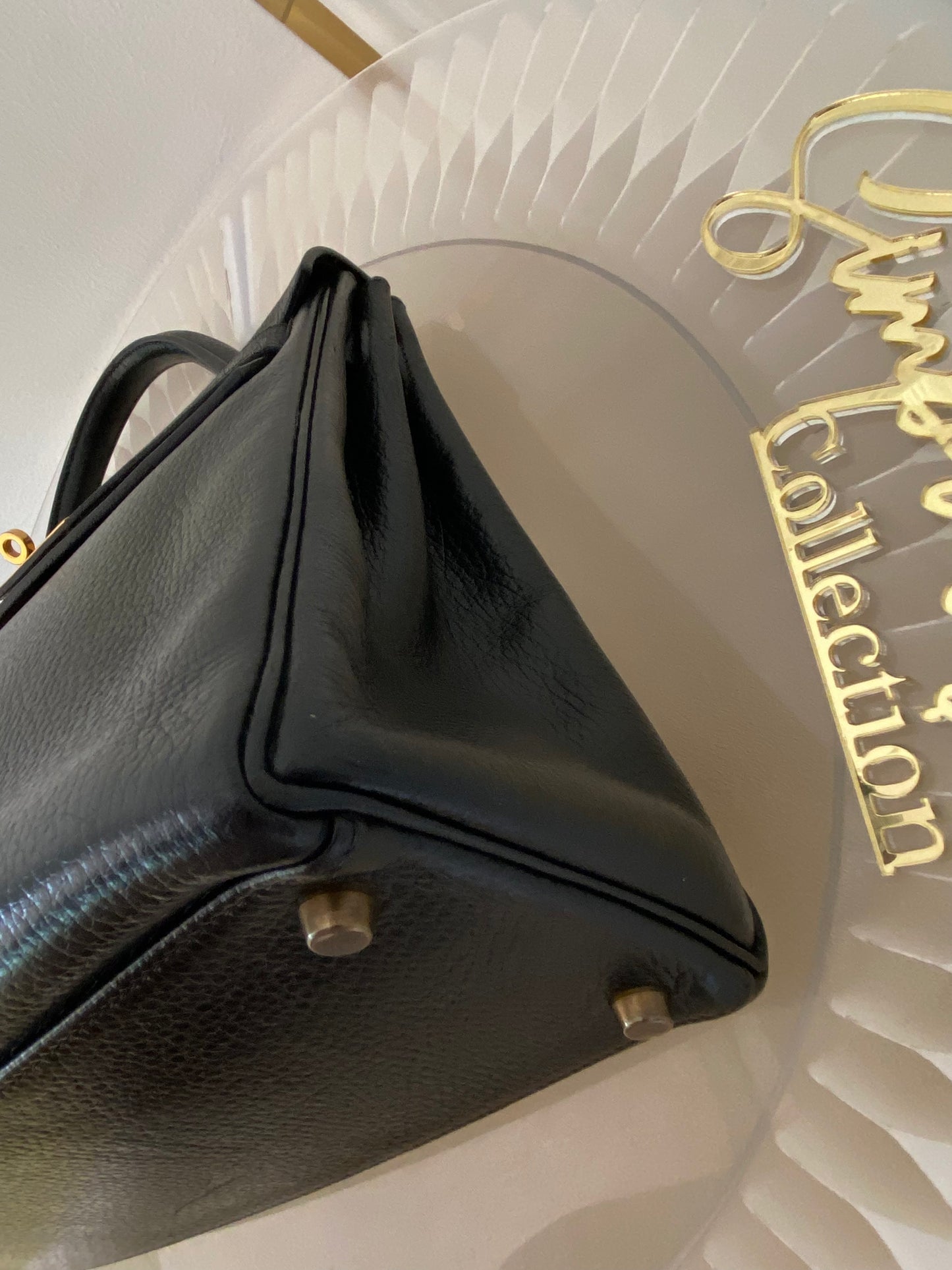 Hermes Kelly 32 Black GHW