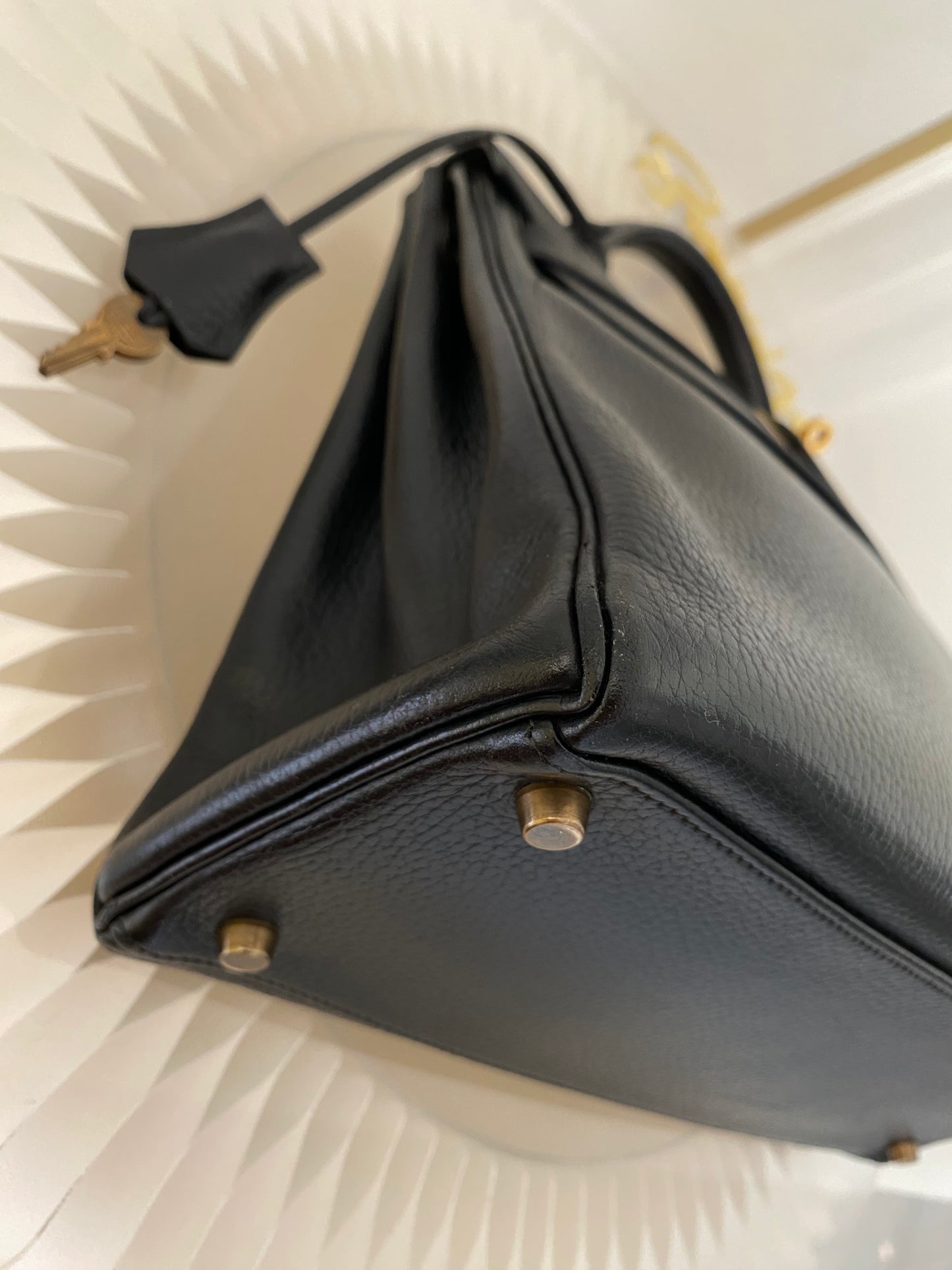 Hermes Kelly 32 Black GHW