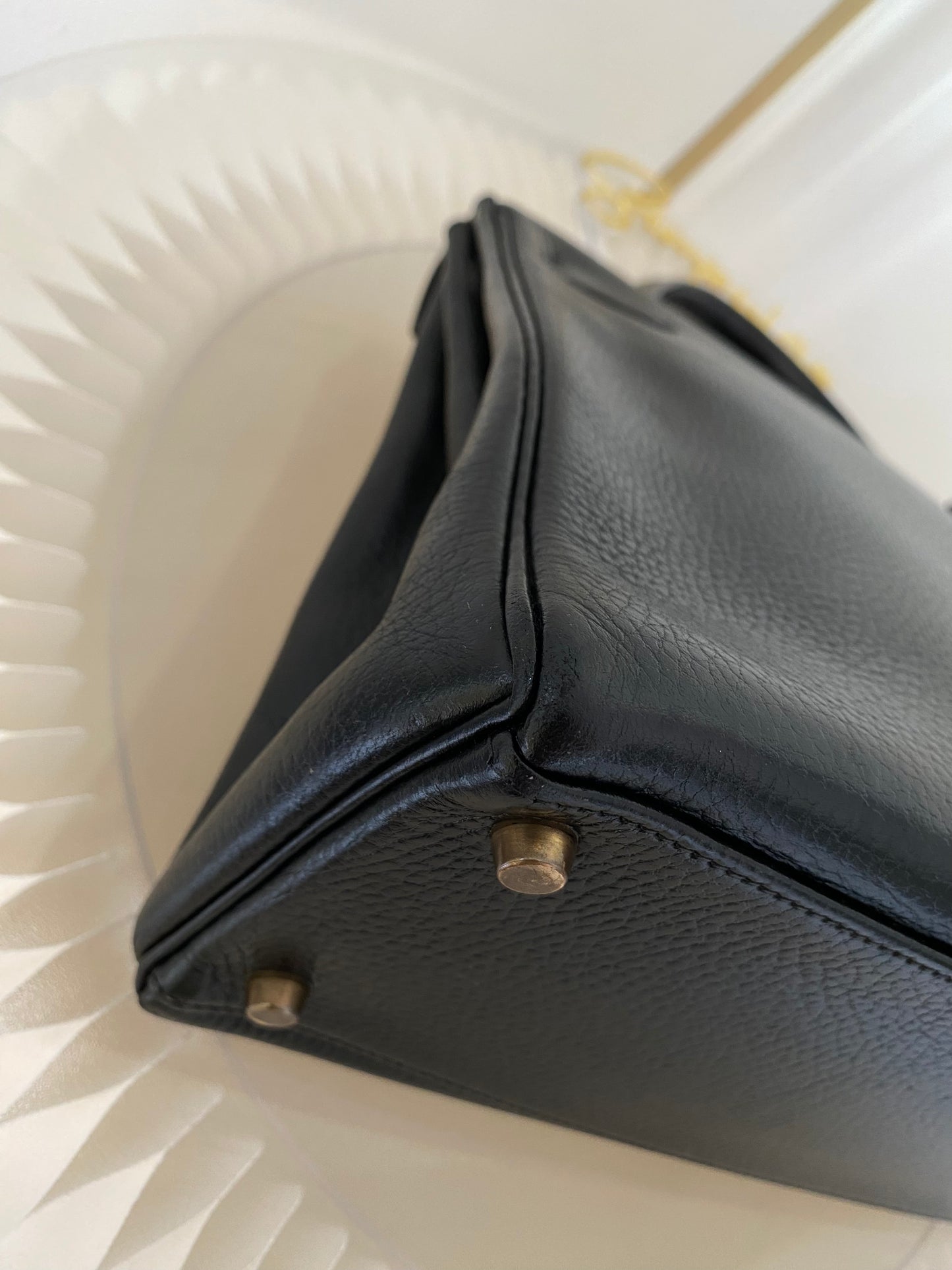 Hermes Kelly 32 Black GHW