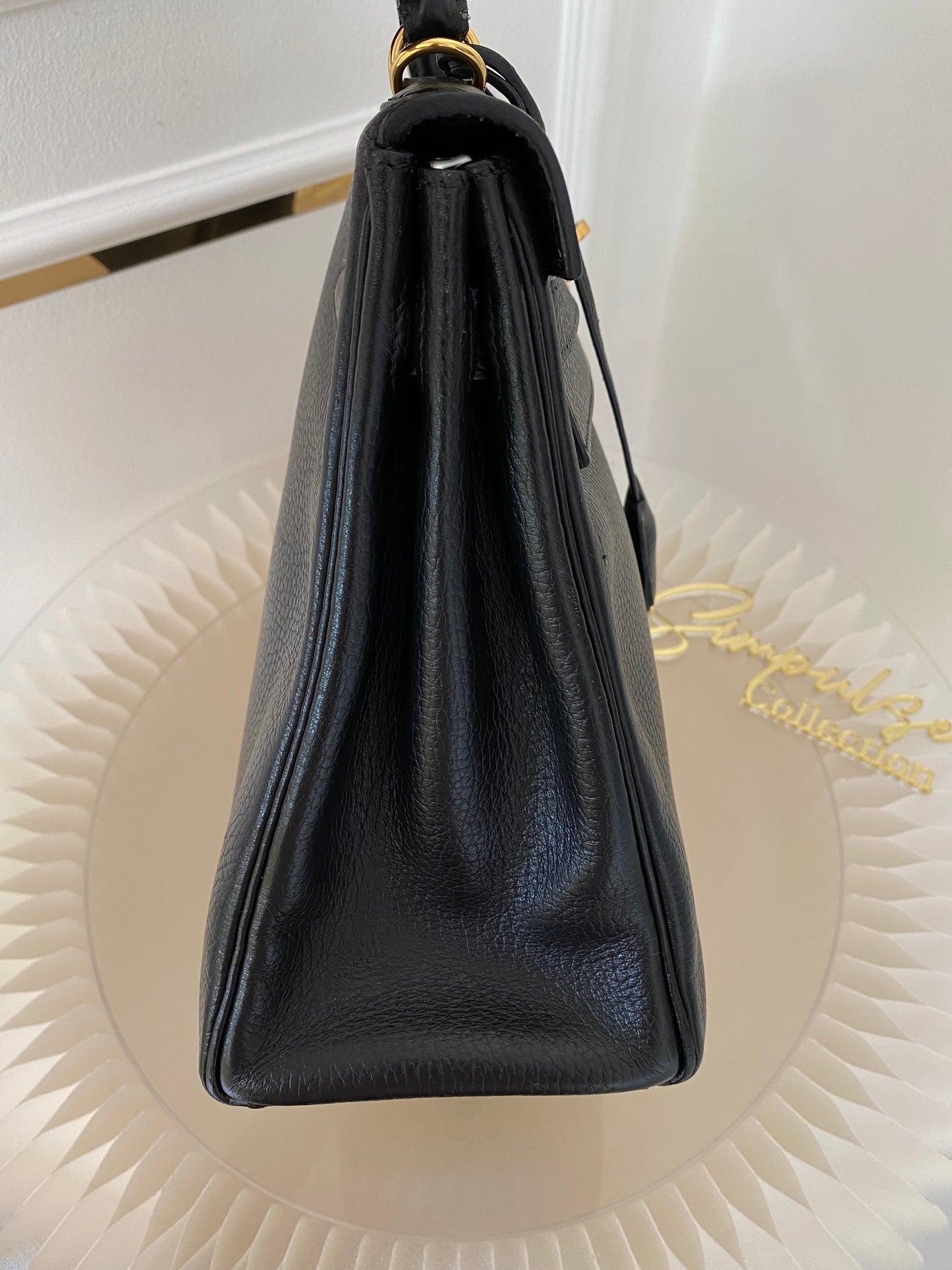 Hermes Kelly 32 Black GHW